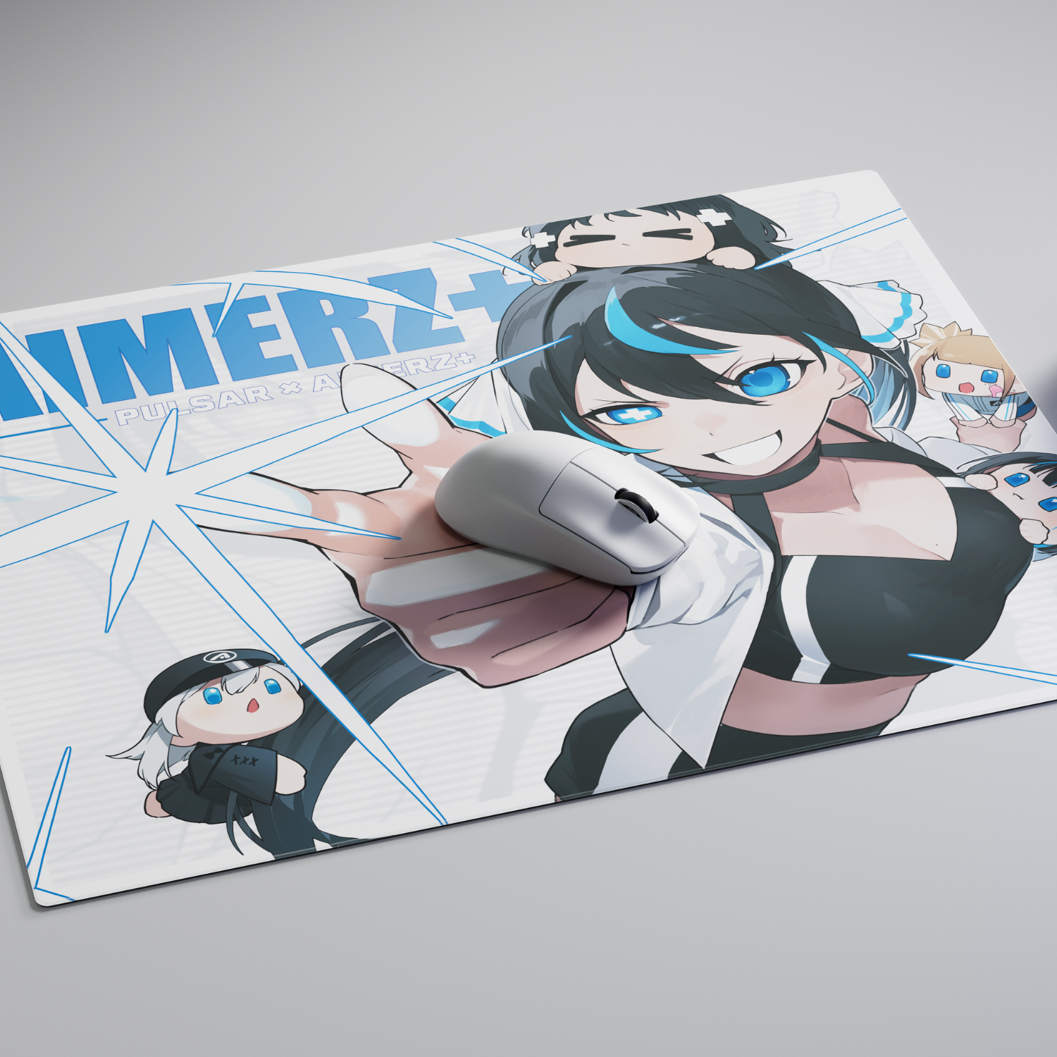 Pulsar Superglide v2 Glass 490x420x1.5mm XL Mouse Pad - Aimerz Yui Edition