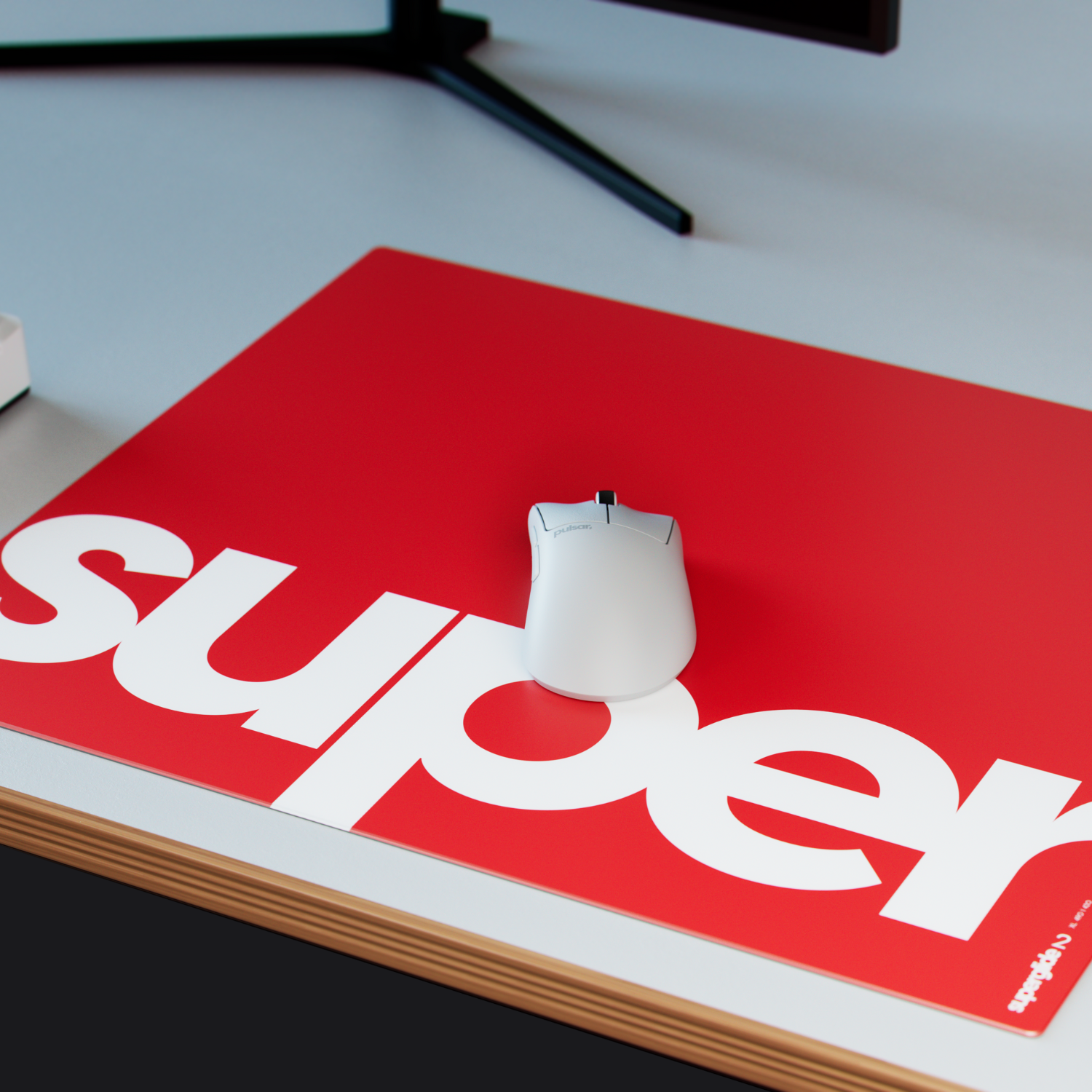 Pulsar Superglide v2 Glass 490x420x1.5mm XL Mouse Pad