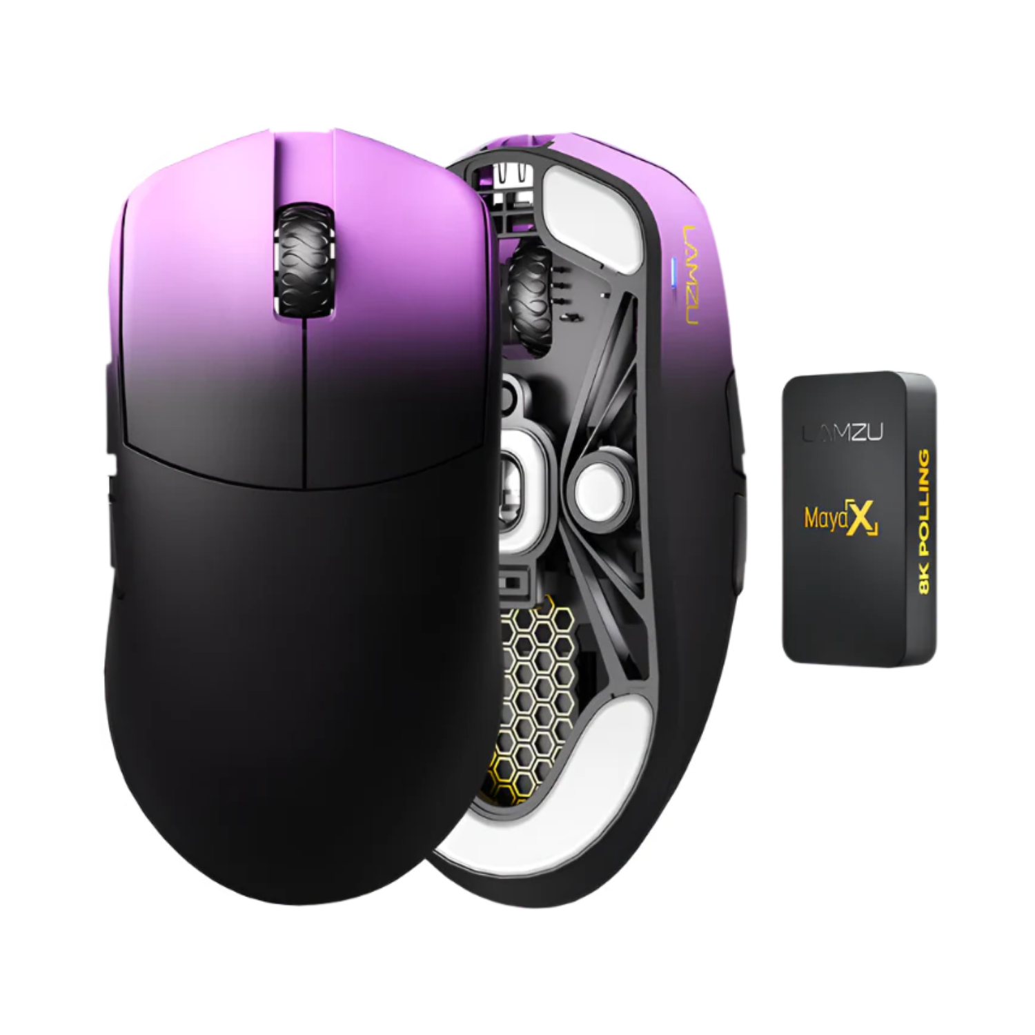 【美品】Maya x 8k LAMZU MAYA X 8K Lightweight Dual Mode Wireless Gaming Mouse