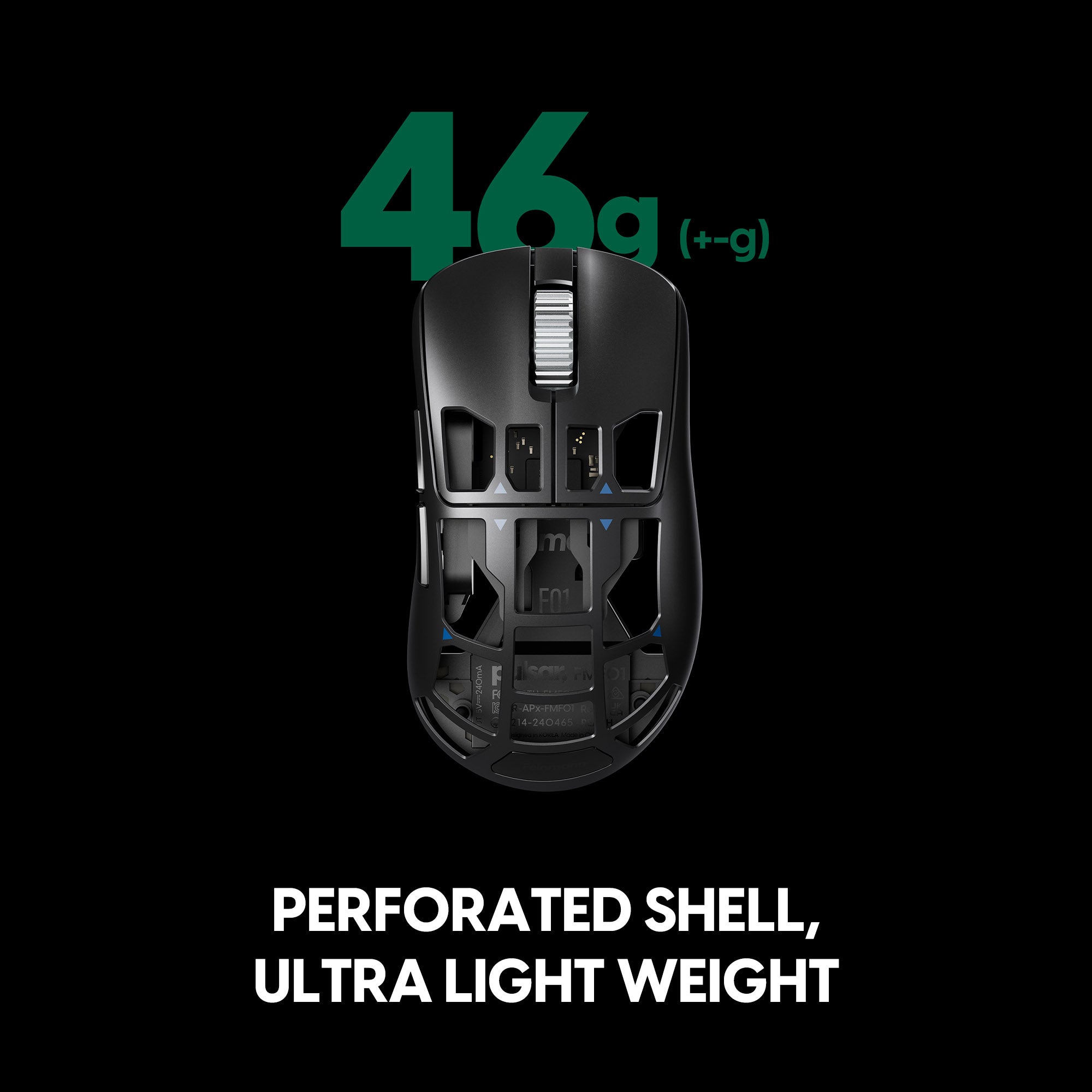 Pulsar Feinmann F01 8K 46g Lightweight Wireless Magnesium Gaming Mouse