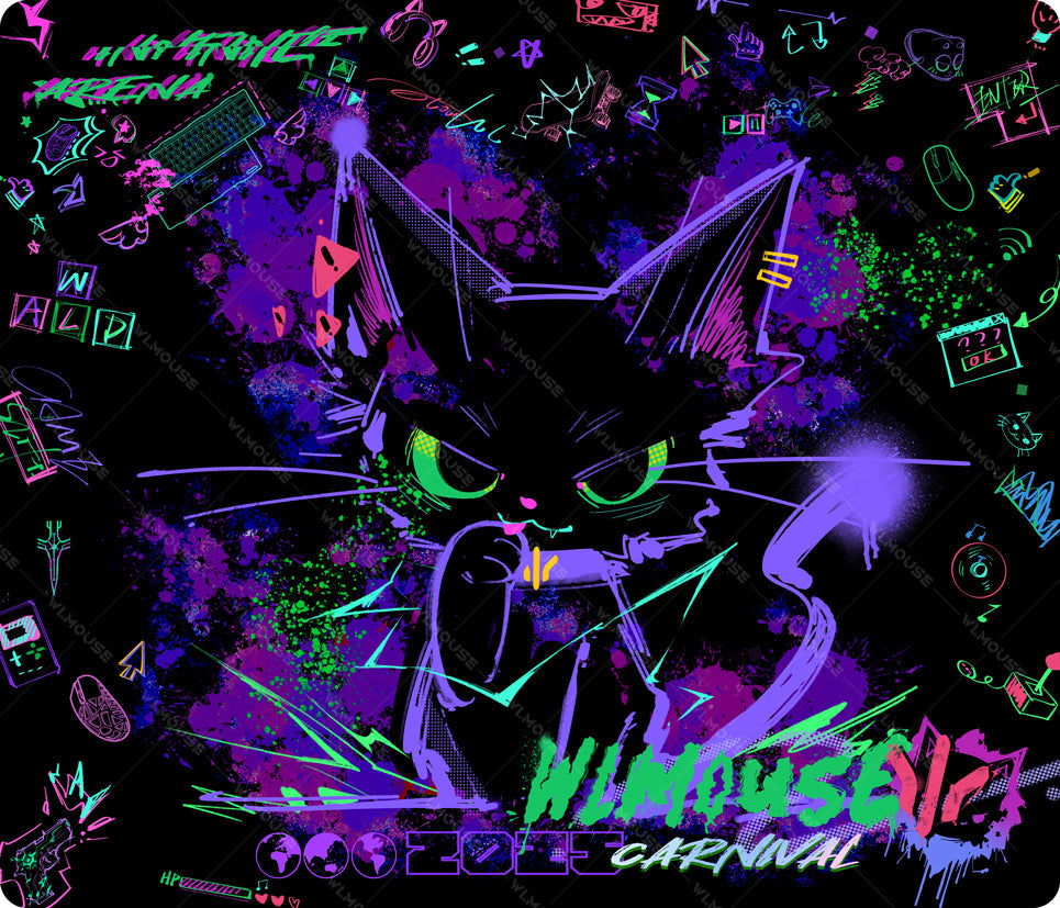 WLMOUSE Meow² XSoft 490*420*4 mm Gaming Mouse Pad
