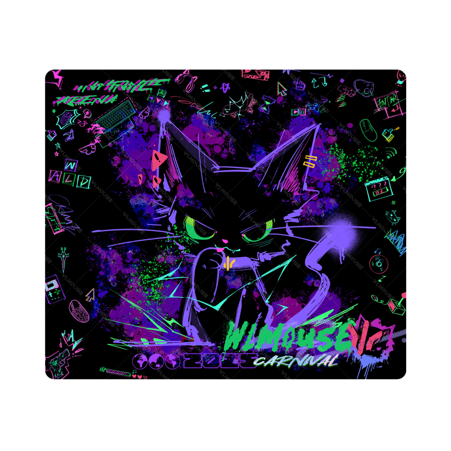 WLMOUSE Meow² XSoft 490*420*4 mm Gaming Mouse Pad