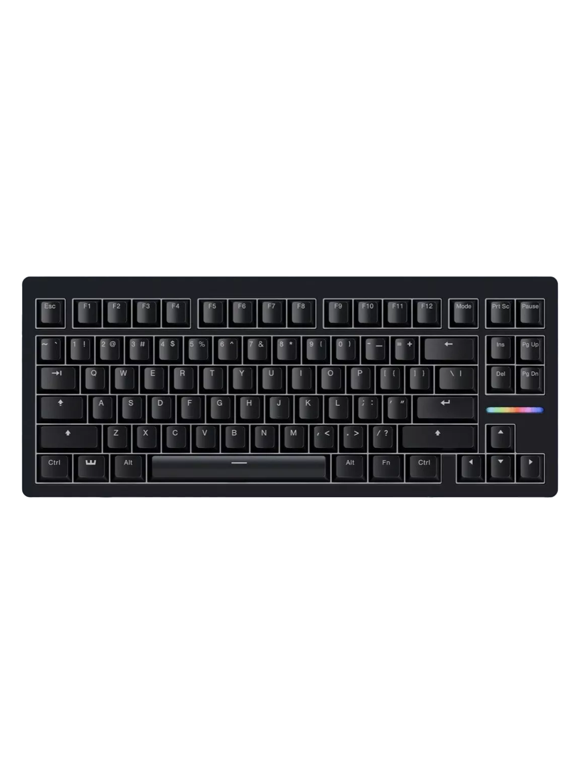 Wooting 80HE Keyboard – 80% Analog Mechanical Keyboard with True 8kHz Polling, Rapid Trigger & Rappy Snappy Technology