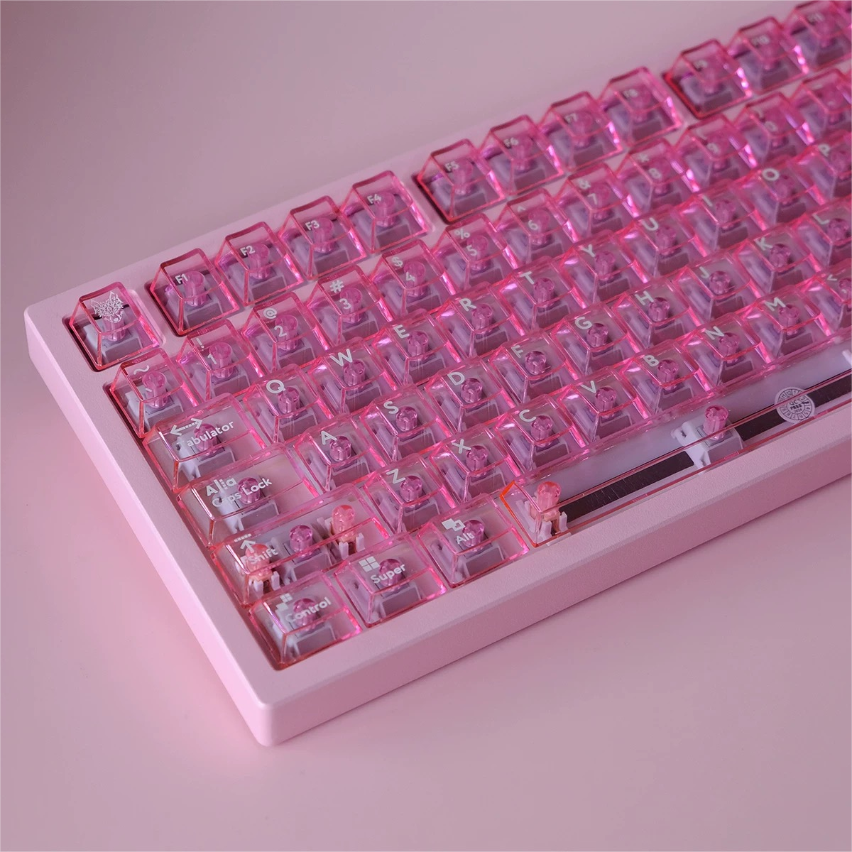 Keycaps Transparent PBT Keycaps