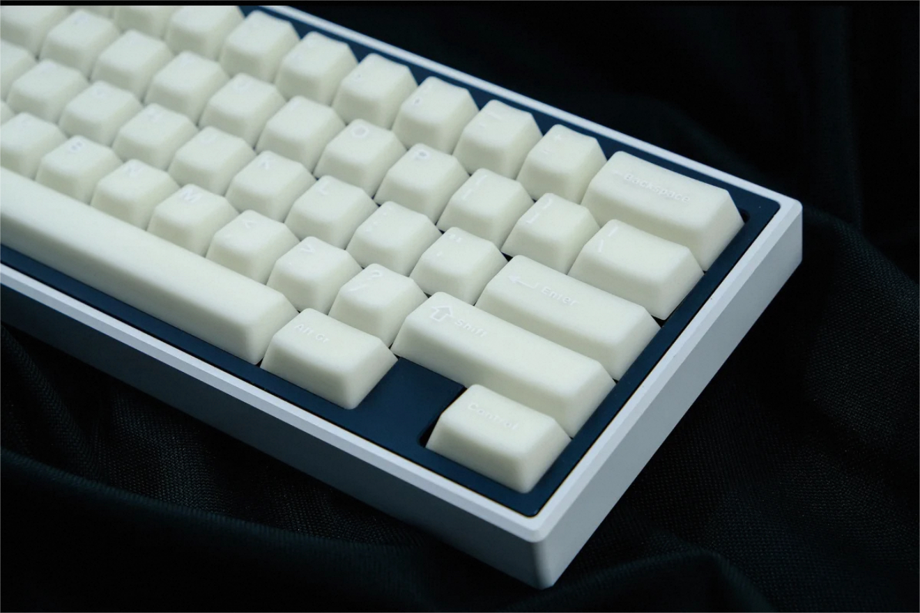 Keycaps Han White Jade PBT Keycaps