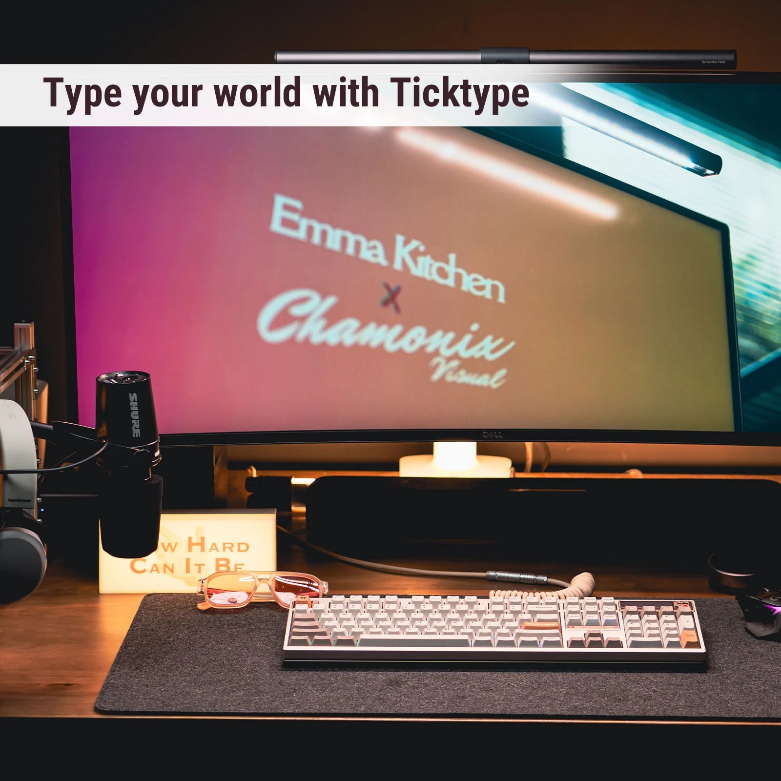 Ticktype DP104 Wireless Tri-mode Switch Mechanical Keyboard