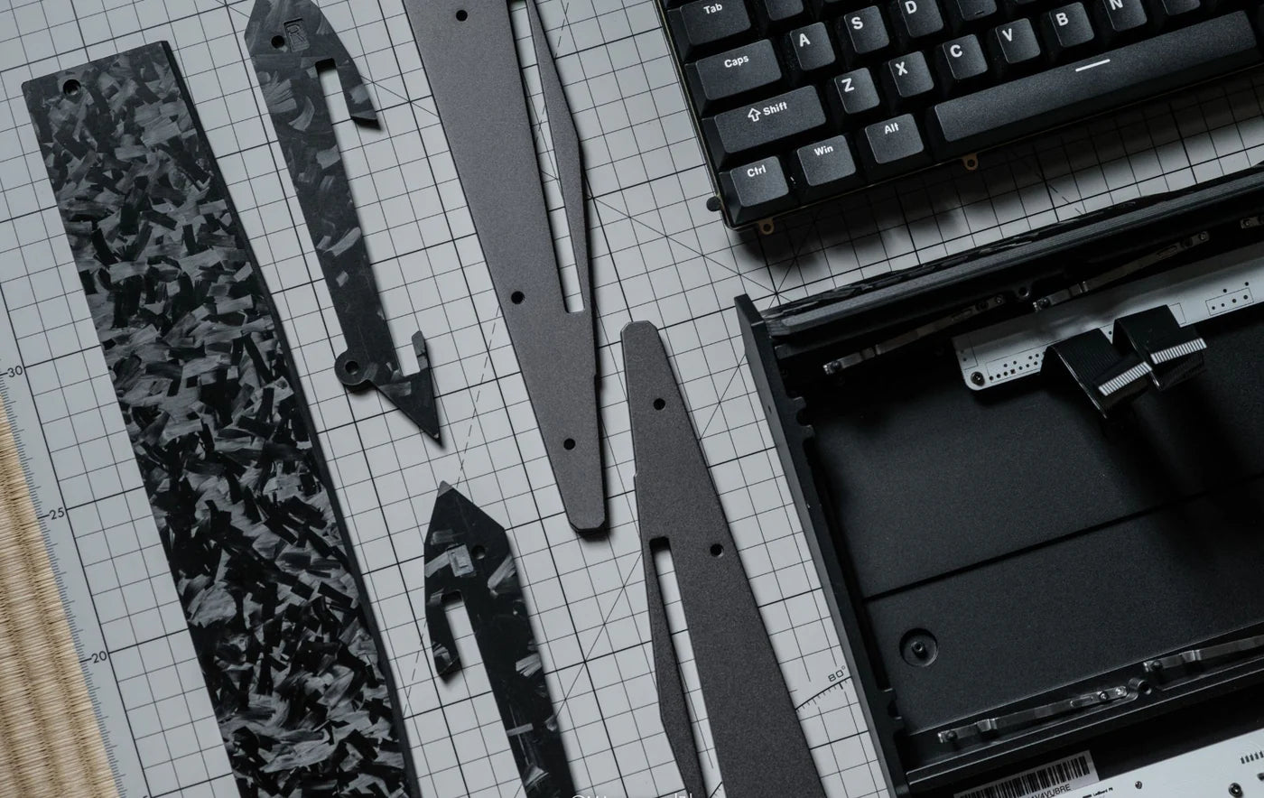 DRY STUDIO Black Diamond 75 V2 Wireless Mechanical Keyboard