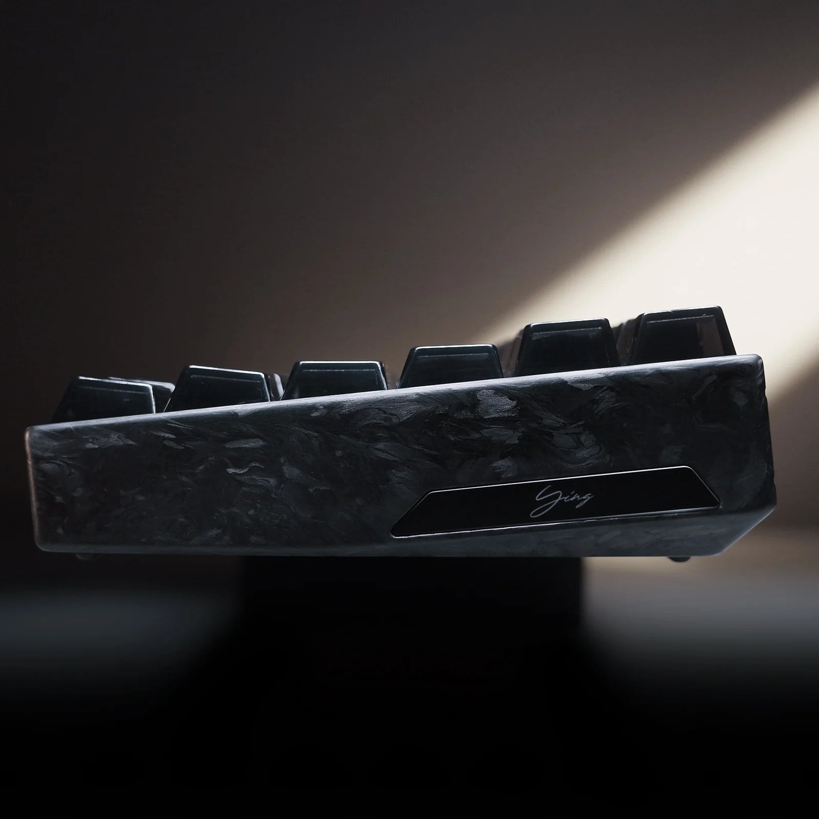 WLMOUSE YING75 HE Forged Carbon Fiber Keyboard