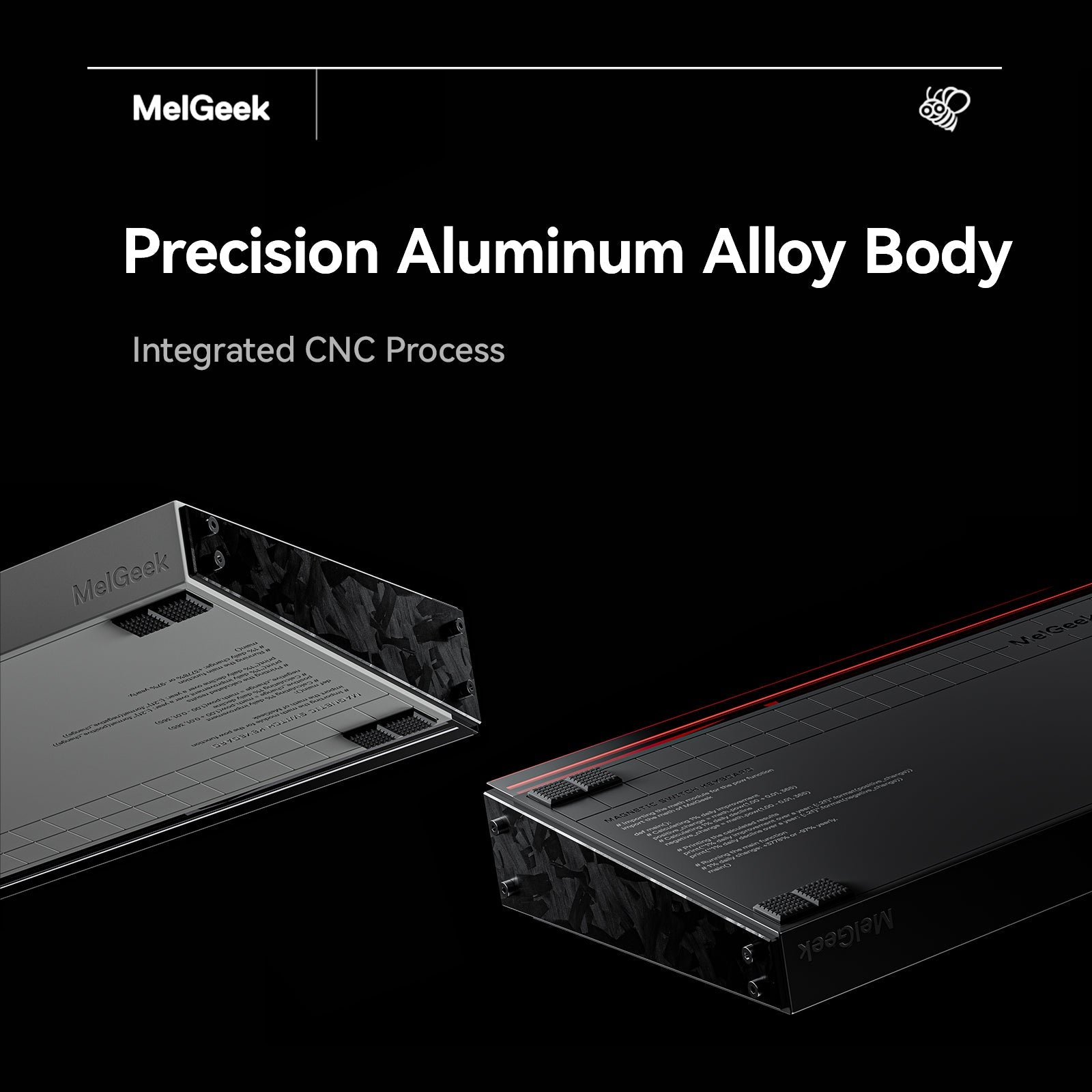 MelGeek MADE68 Ultra+ Wired Aluminum Custom Gaming HE Keyboard