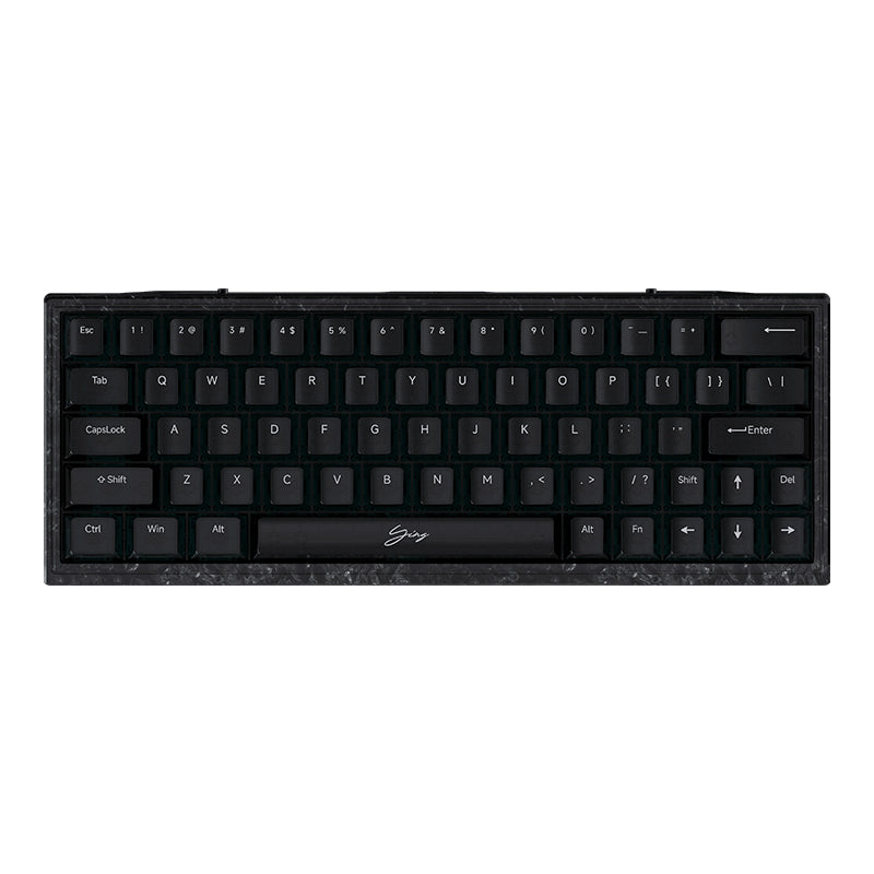 WLMOUSE YING63 Forged Carbon Fiber Keyboard