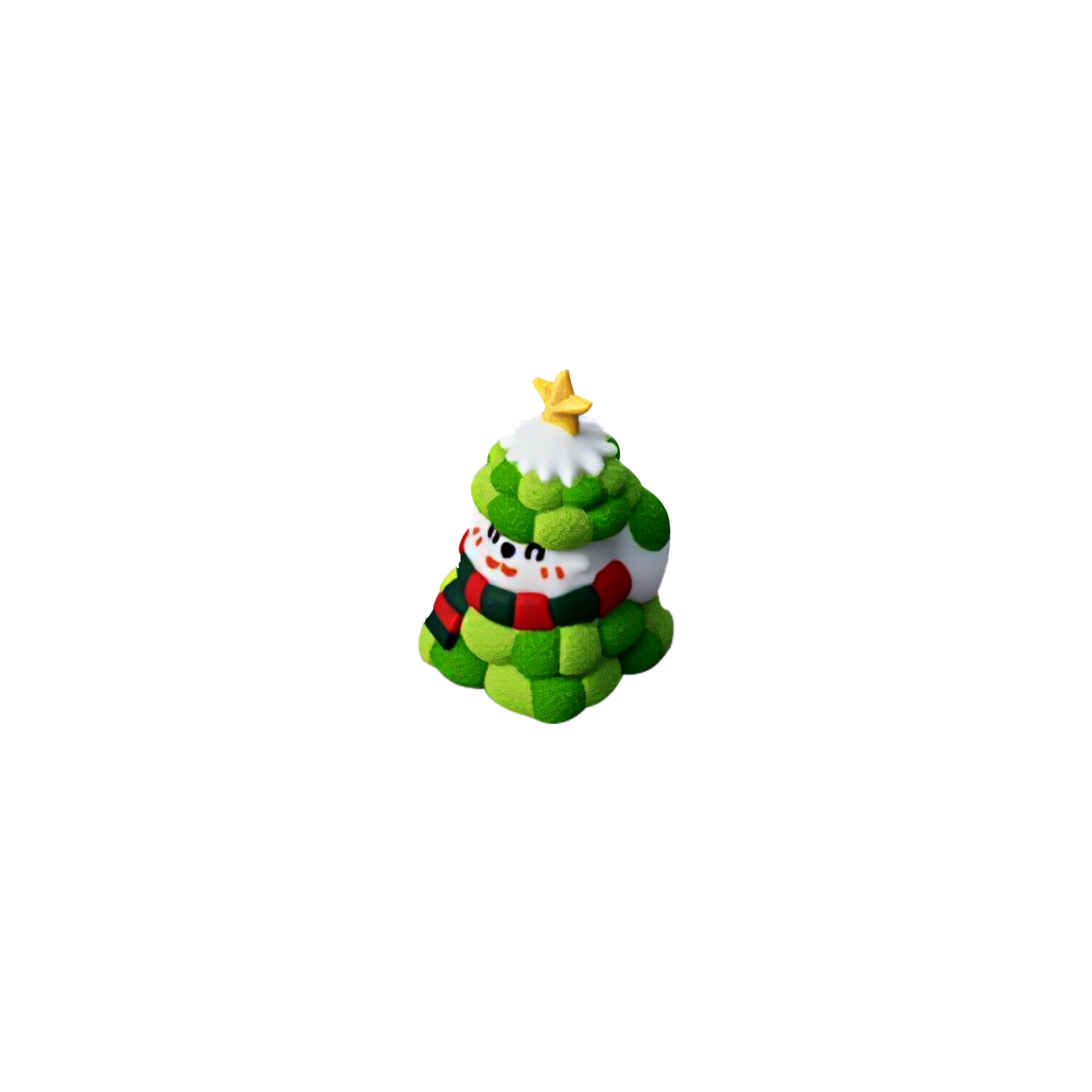 Bunny Tree – Christmas Edition Artisan Keycap