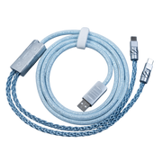 Pro Dual USB-C Keyboard Cable Premium Braided Double-ended USB-C Cable