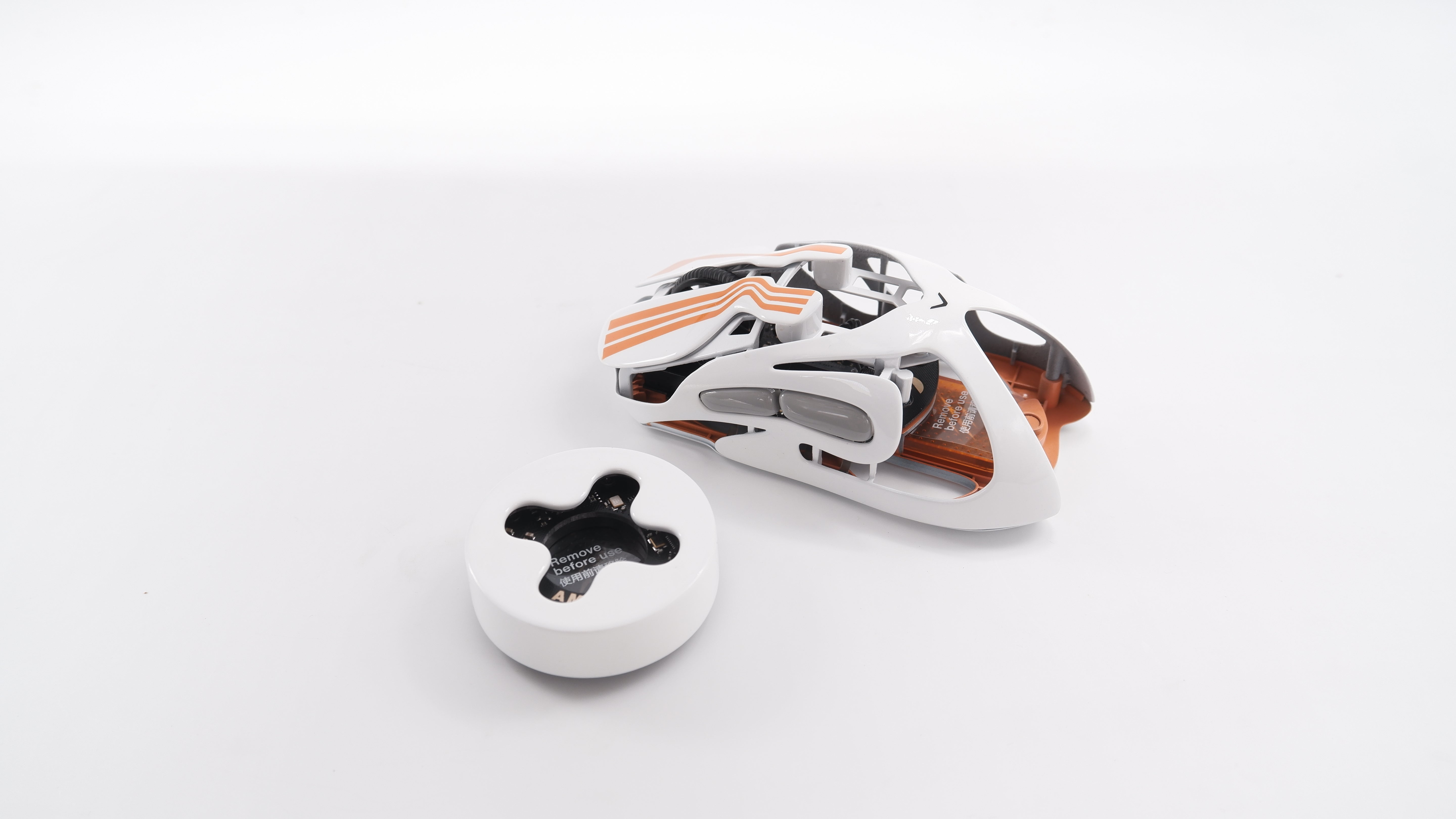 [Custom] ANGRY MIAO AM Infinity Wireless Gaming Mouse Blaze Stripes Edition Ultra-Light 8K