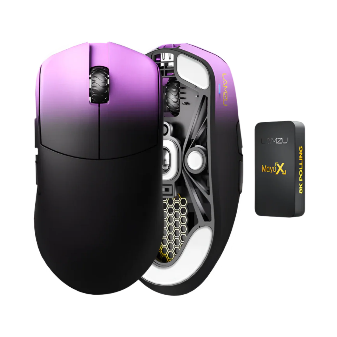 LAMZU MAYA X 8K Lightweight Dual mode Wireless Gaming Mouse