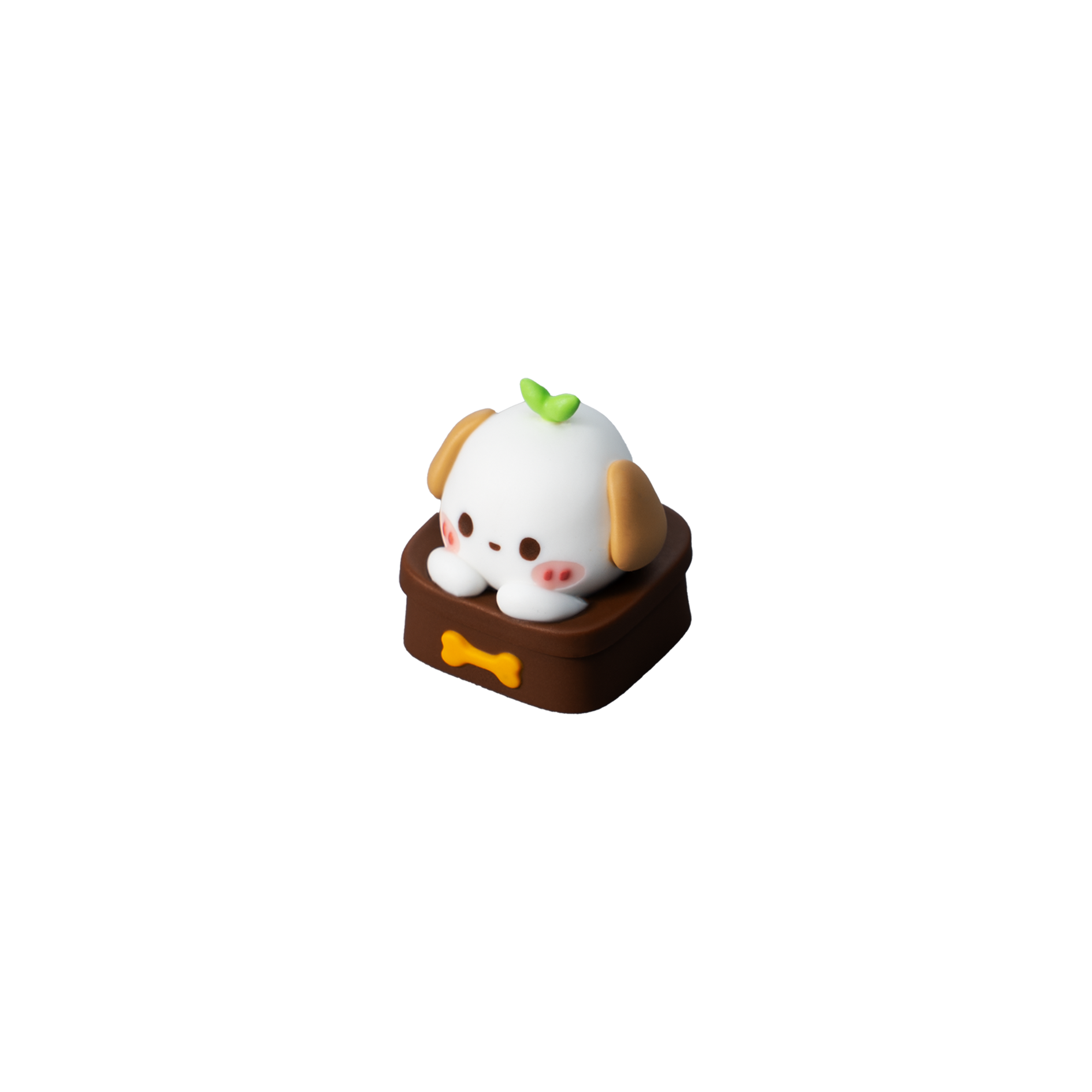 Potted Pup Artisan Keycap
