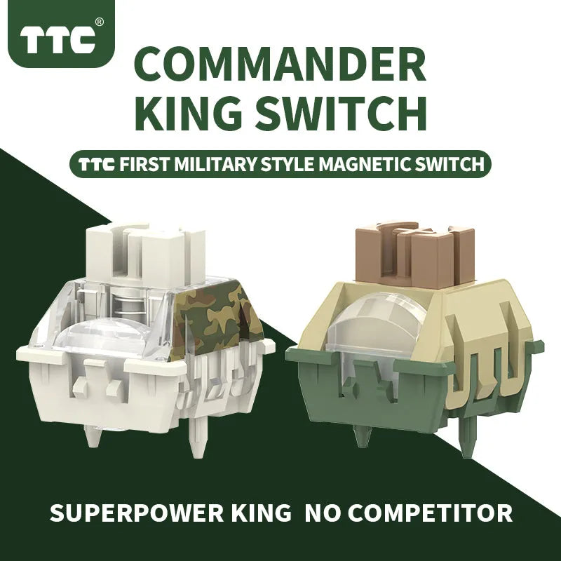 TTC Commander King Magnetic Keyboard Switch