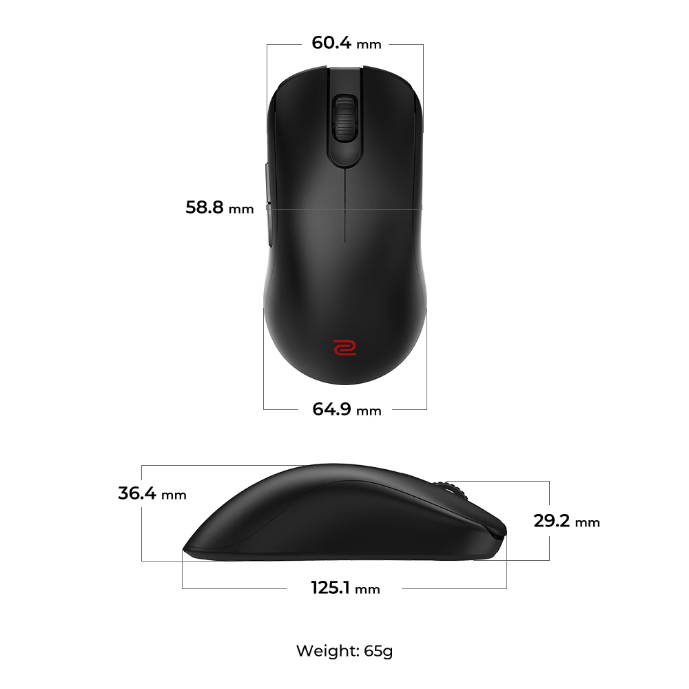 ZOWIE BenQ FK2-DW 4K Wireless Mouse for Esports