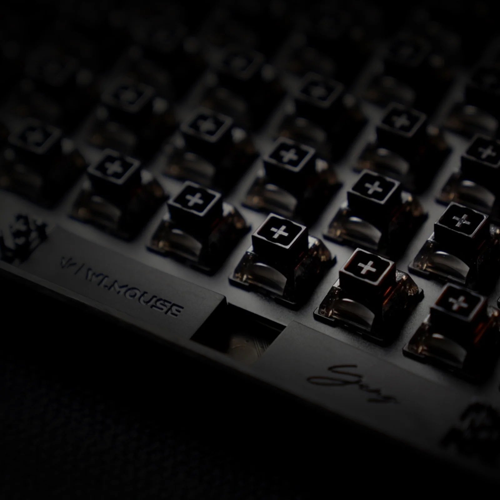 WLMOUSE YING75 HE Forged Carbon Fiber Keyboard