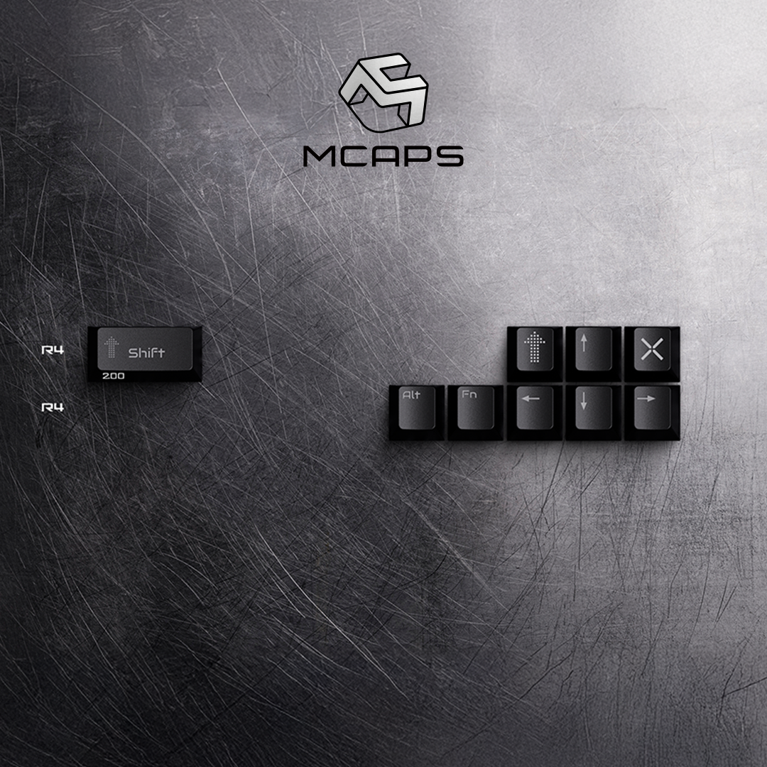 Zoom64 MCap Die-Cast Aluminum Keycaps Set