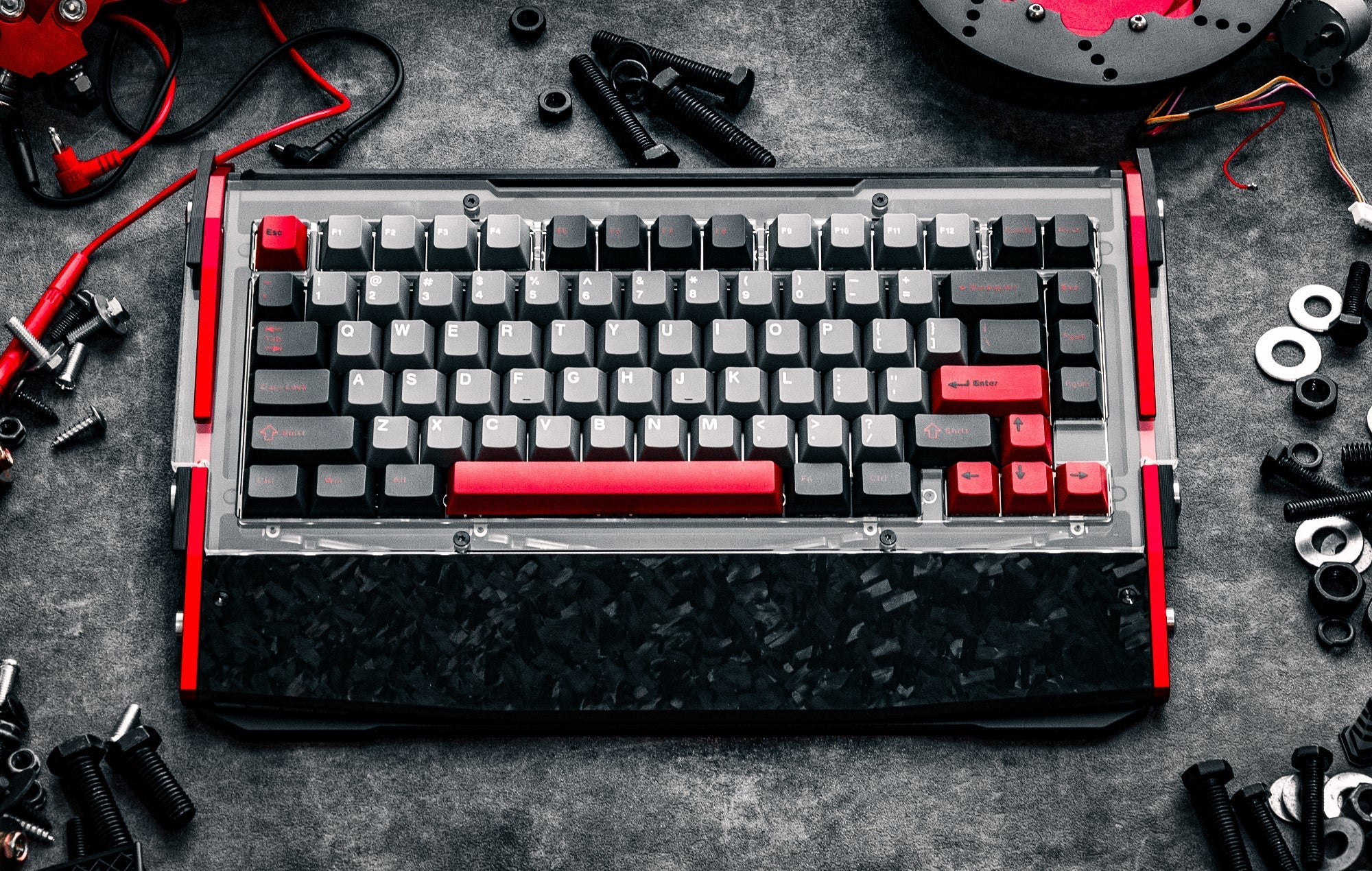 Dry Studio Black Diamond 75 RT HE Magnetic Switch Gaming Keyboard
