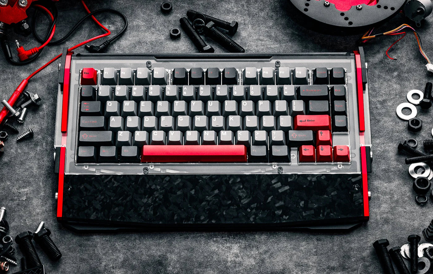 DRY STUDIO Black Diamond 75 V2 Wireless Mechanical Keyboard