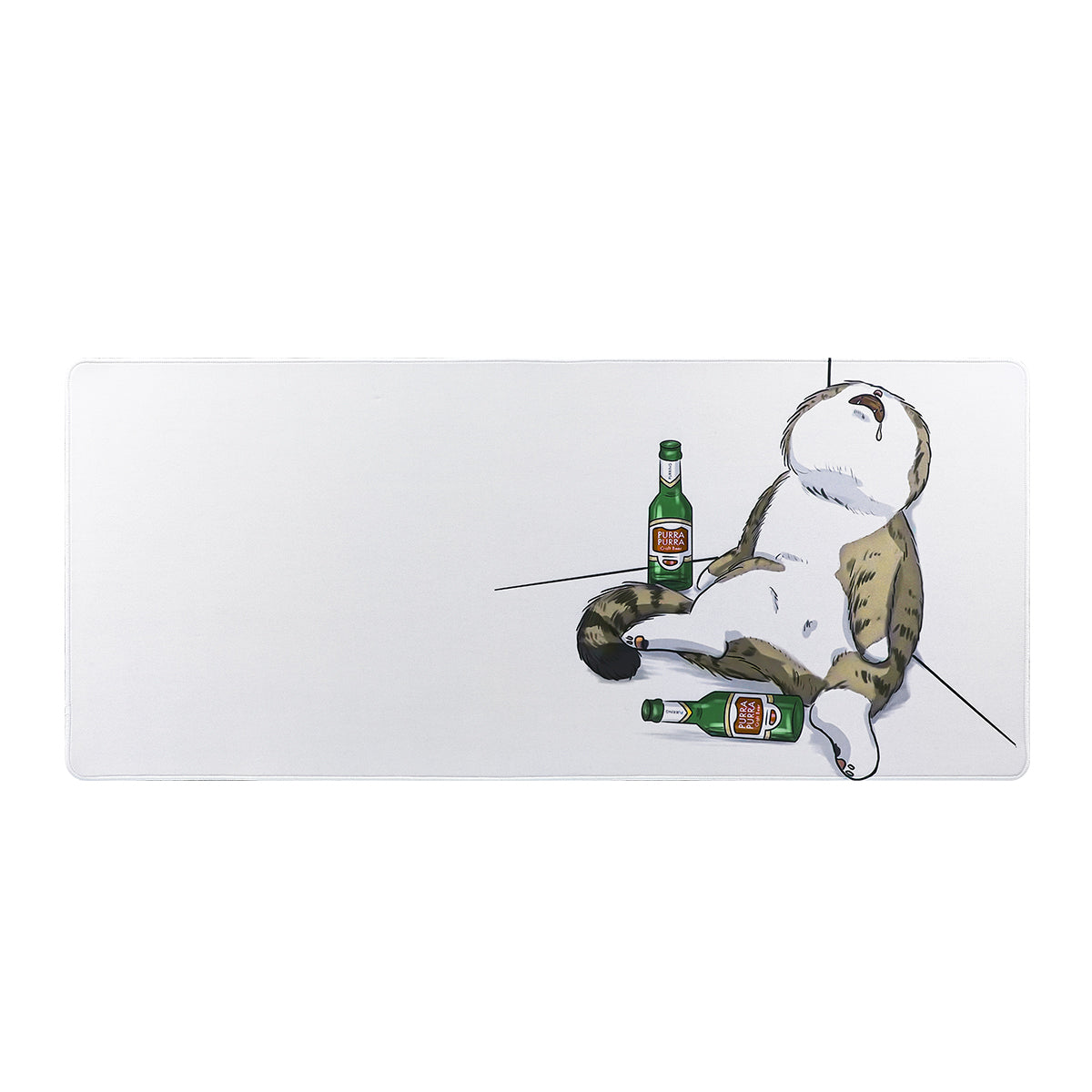 YUNZII Full Size Desk Mat 900x400x3mm Cat Mousepad