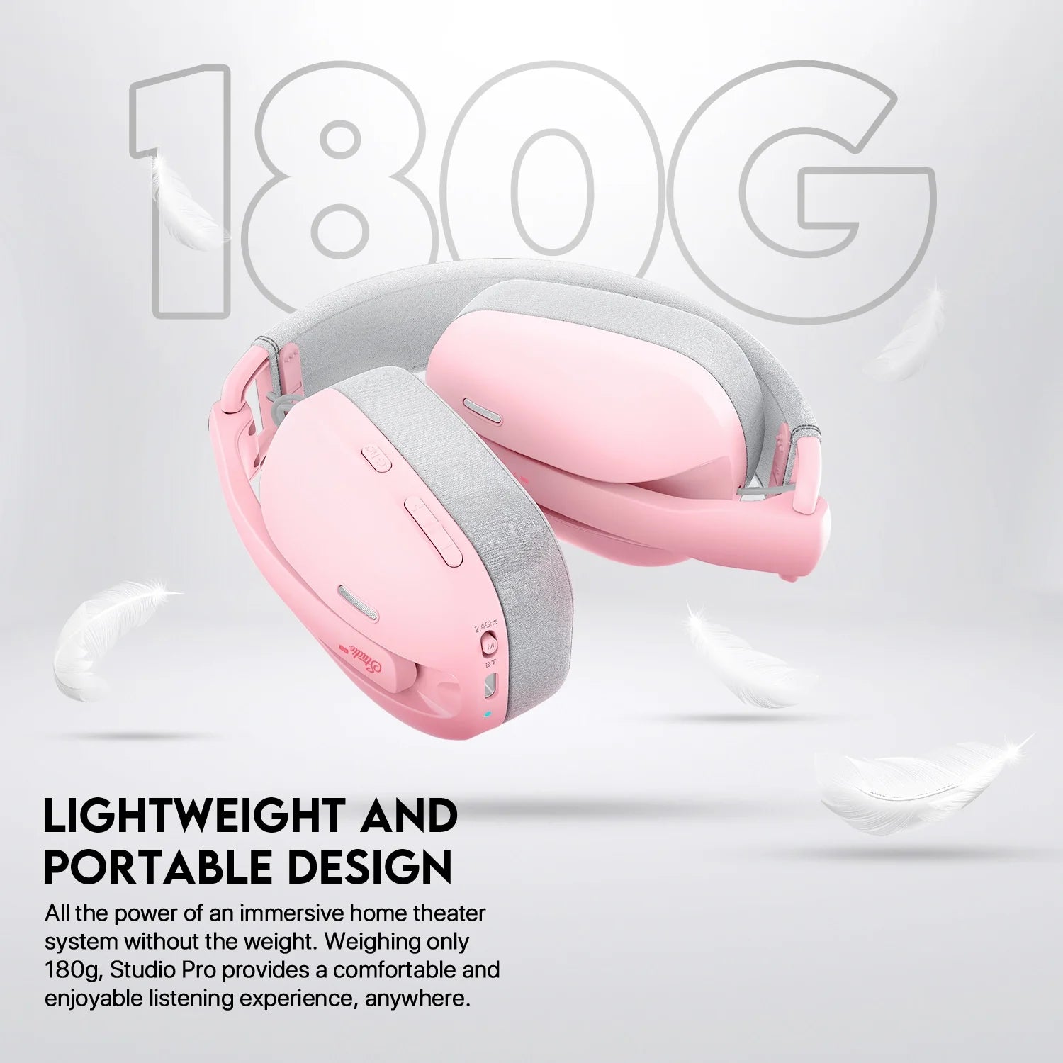 Fantech WHG03 PRO Wireless, Bluetooth, 3.5mm and wired USB-C with 7.1 Surround Sound Headset