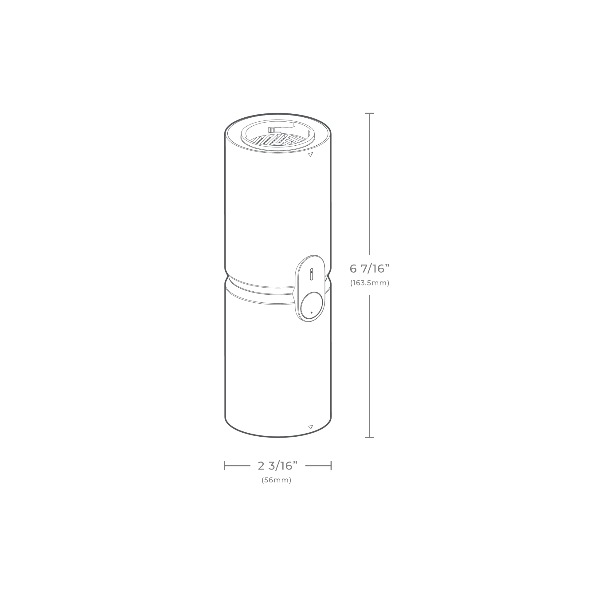 HOTO Compressed Air Capsule, 4-in-1 Work Station, Air Duster & Handheld Vacuum