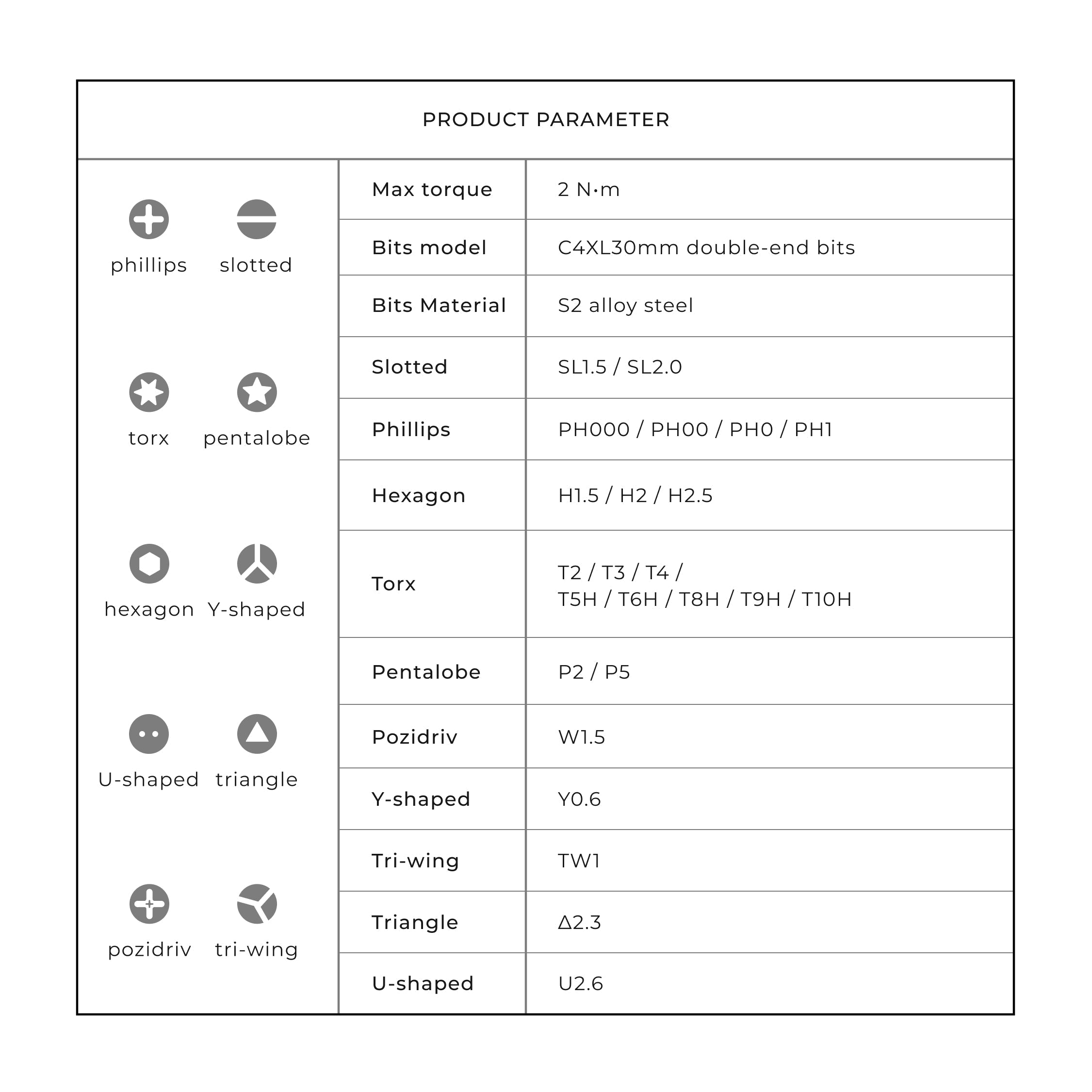 HOTO PRECISION SCREWDRIVER PEN (MANUAL)