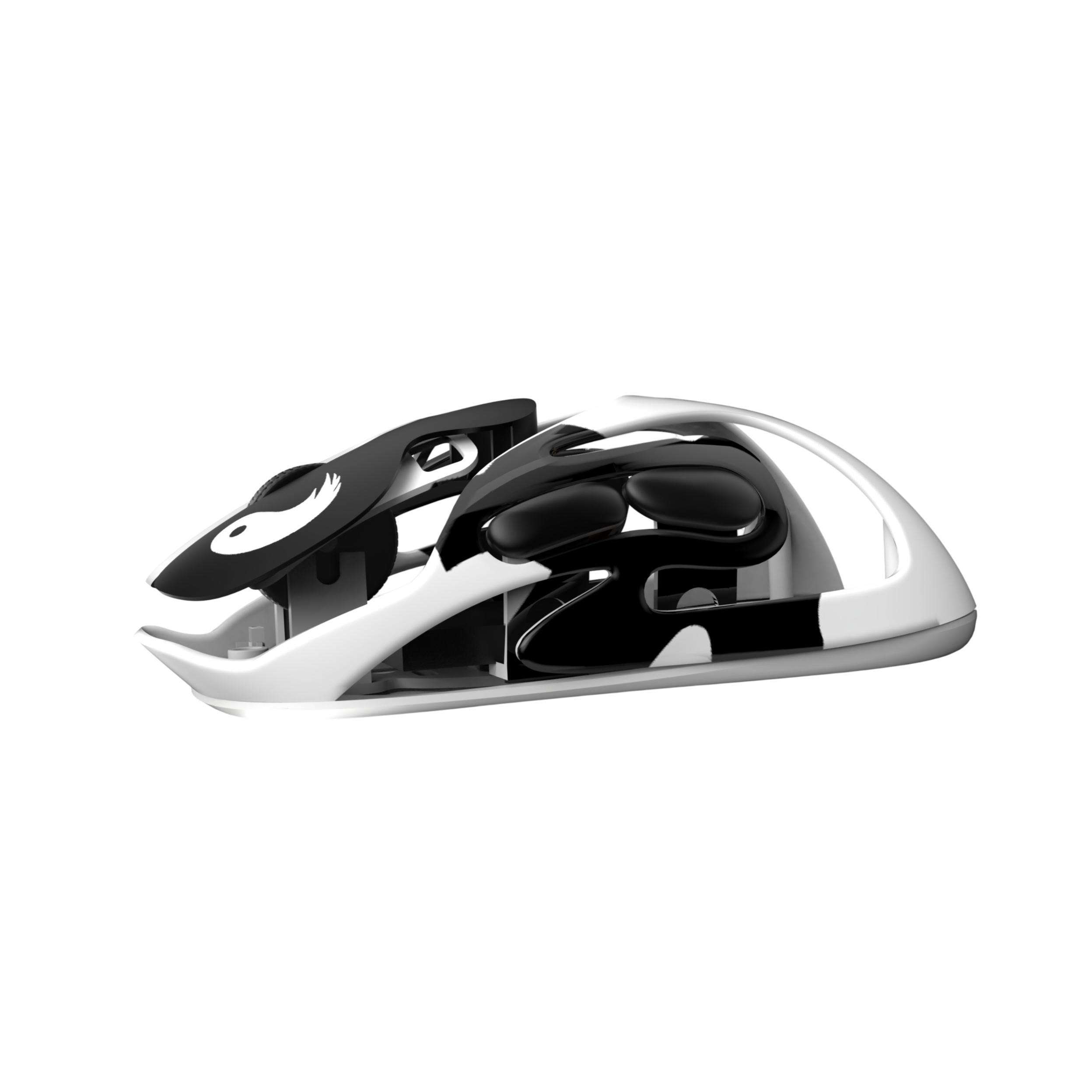 ANGRY MIAO AM Infinity Wireless Gaming Mouse – Custom Yin-Yang Edition | Ultra-Light 8K Performance