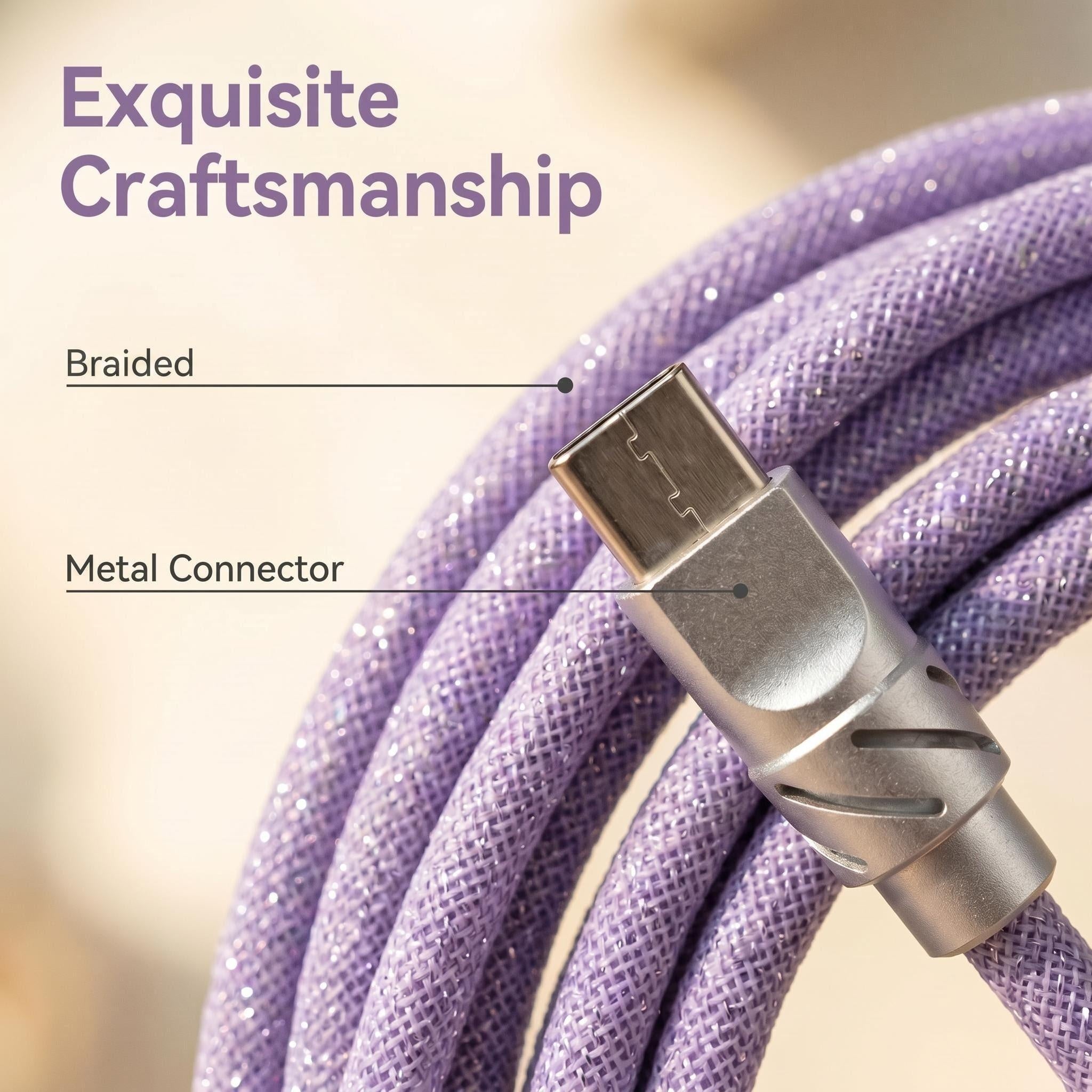Pro Series Custom Keyboard Cable Durable Braided USB-C Cable