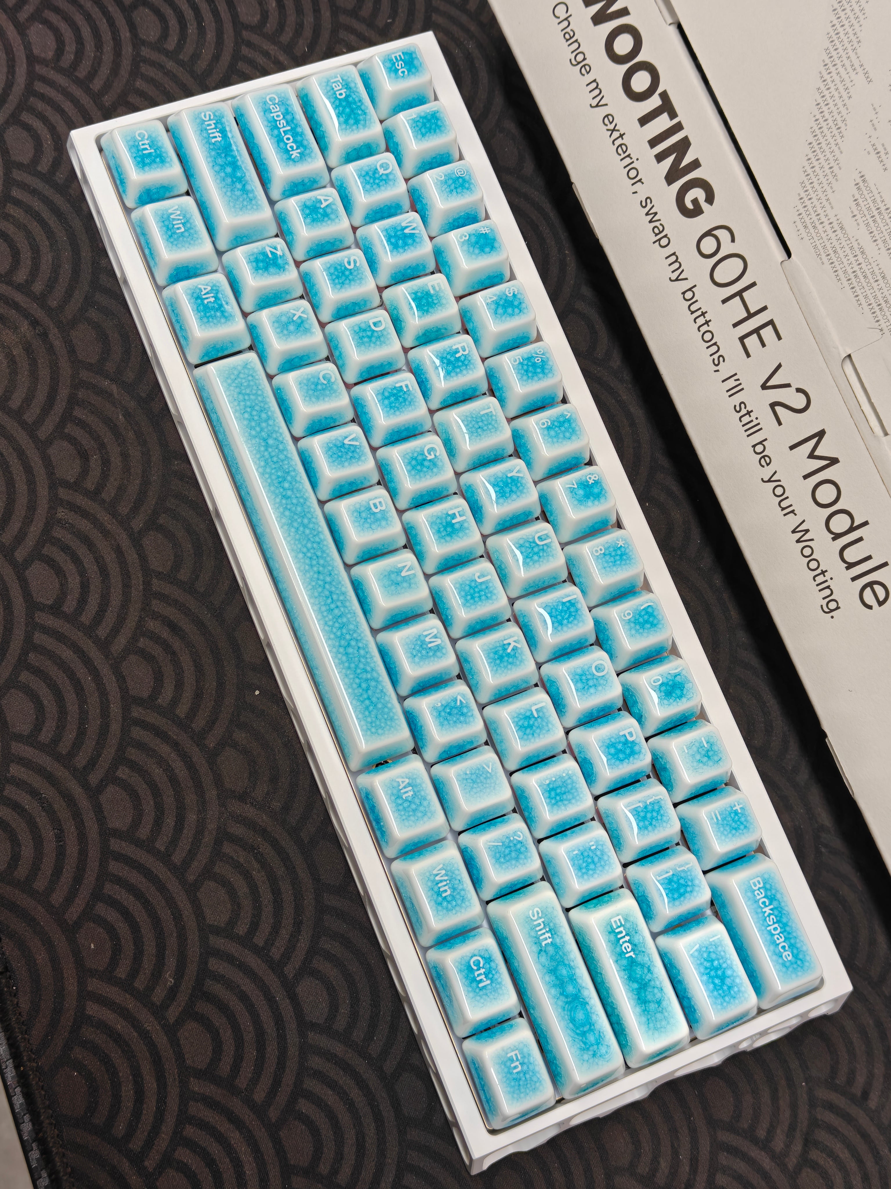 [Custom] [DIY] Wooting 60HEv2 Gaming Custom Keyboard