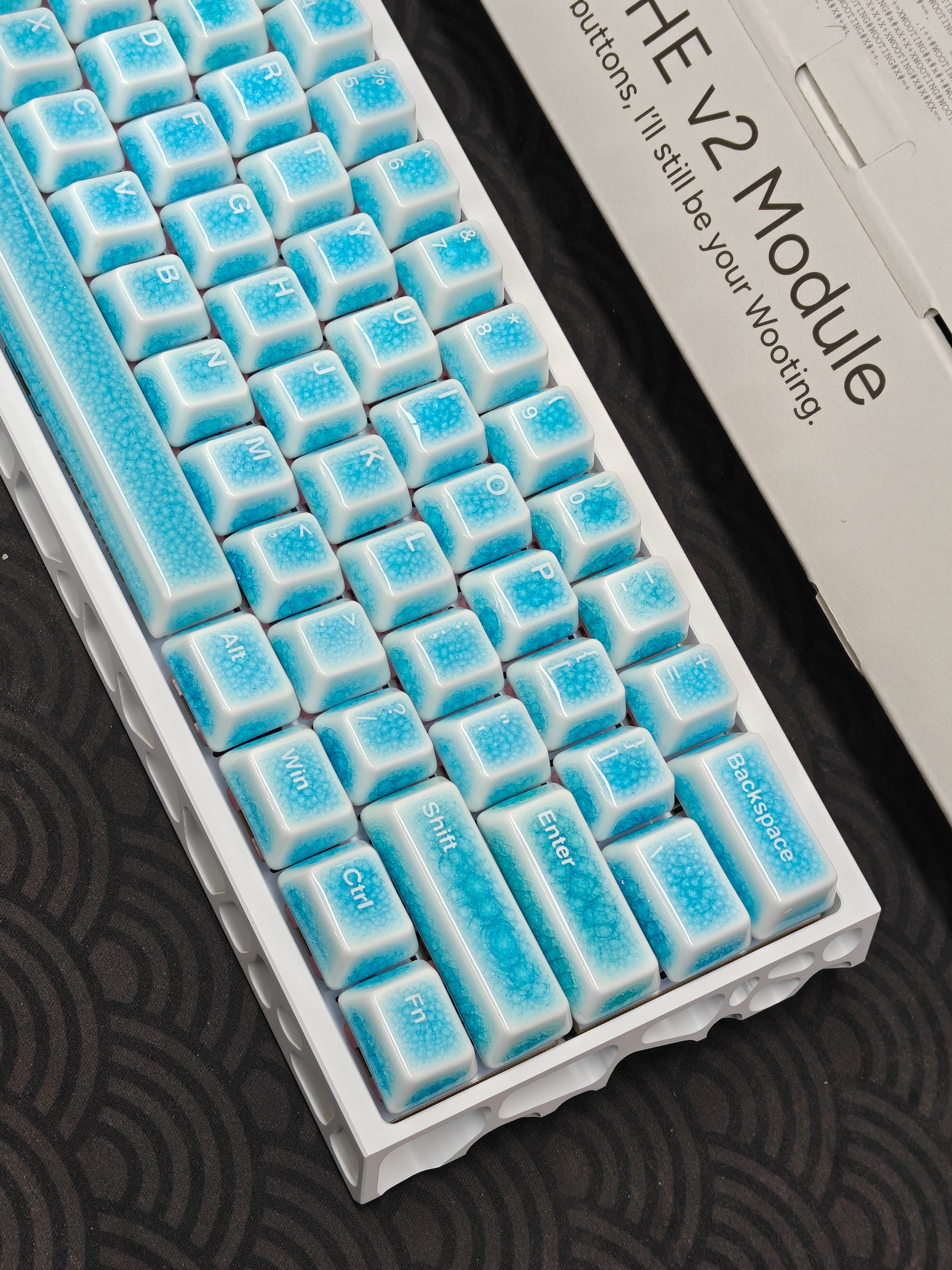 [Custom] [DIY] Wooting 60HEv2 Gaming Custom Keyboard