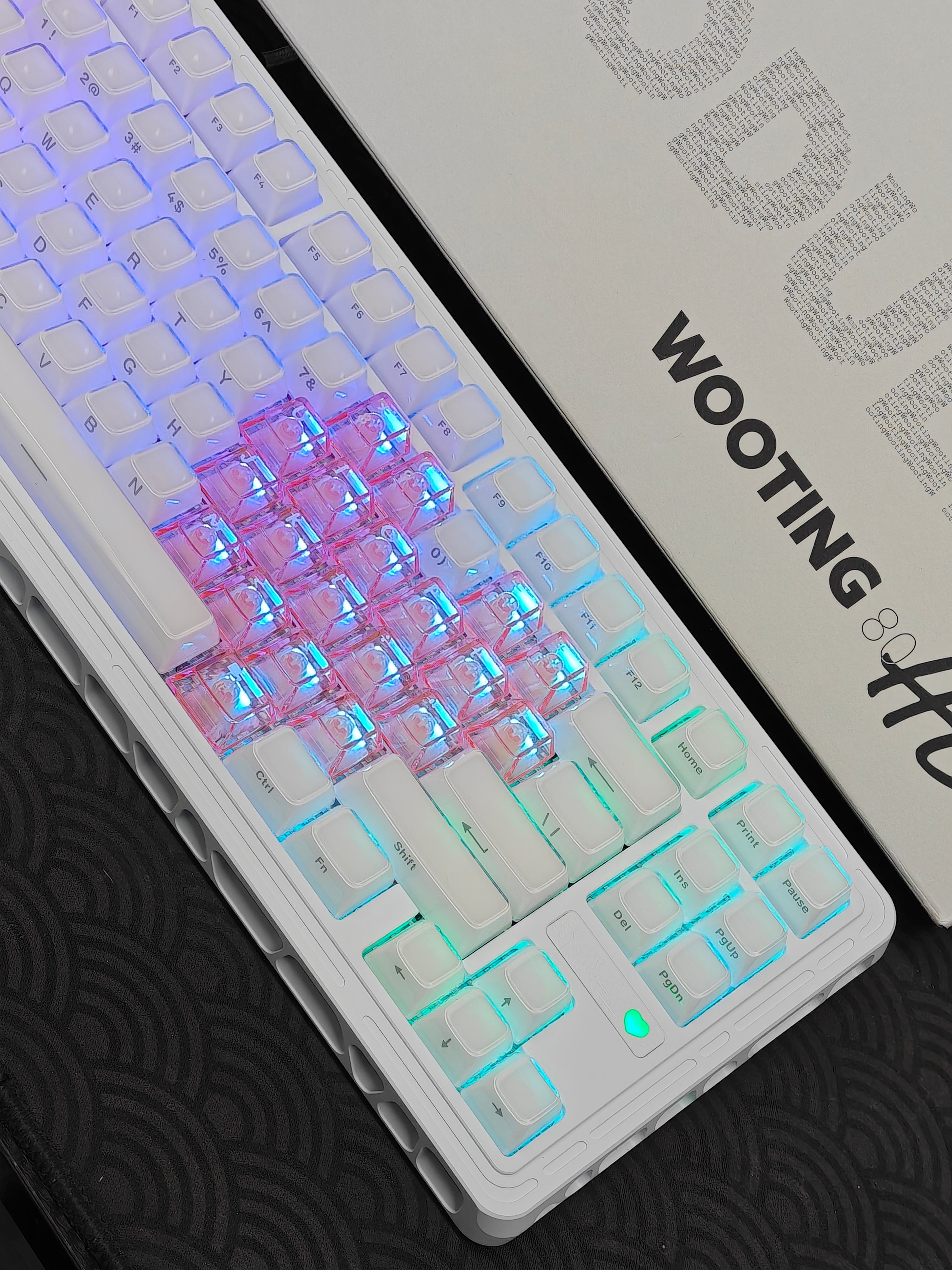 [Custom] [DIY]Wooting 80HE Low-latency 80% Custom Gaming HE Keyboard