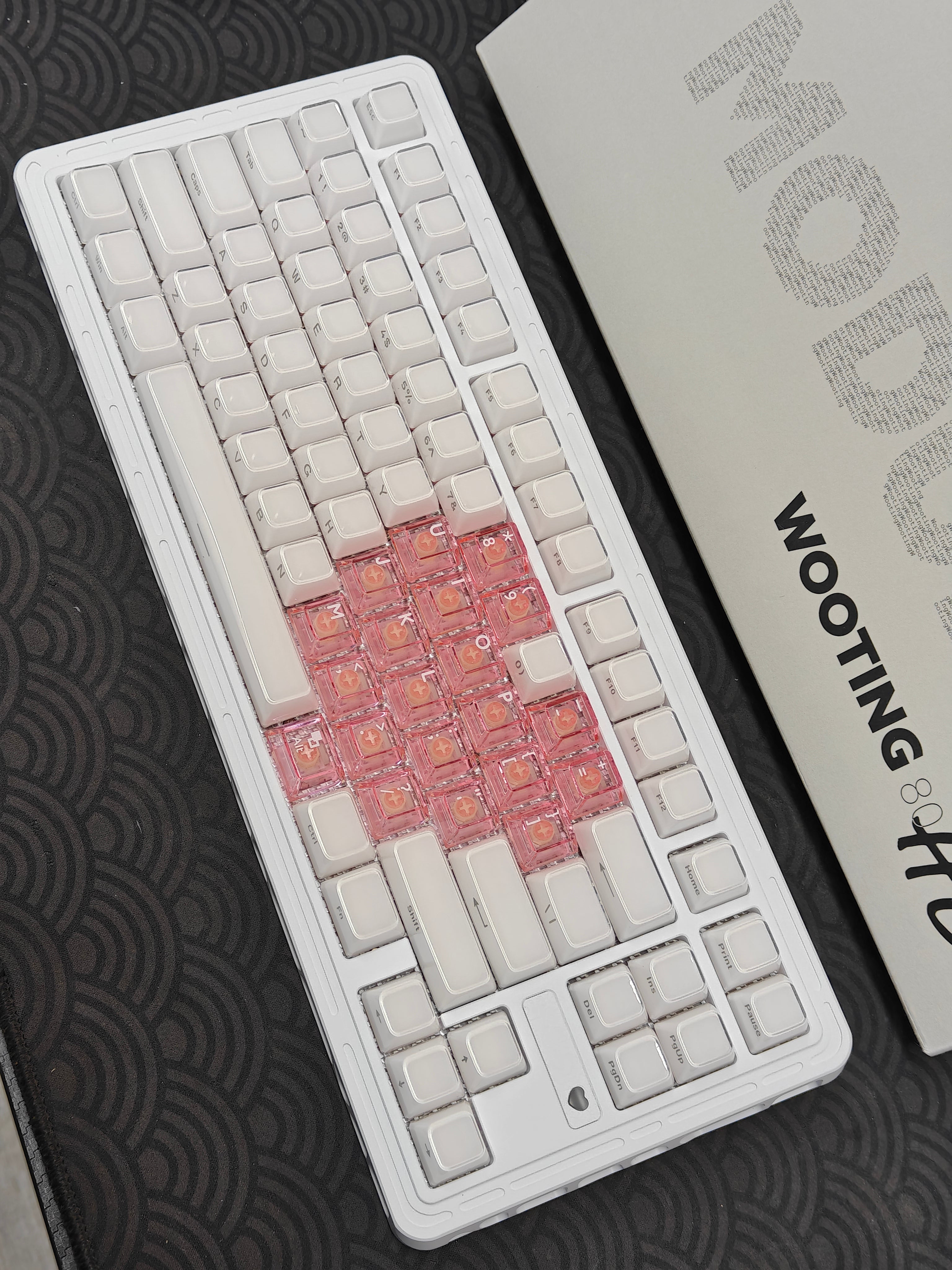 [Custom] [DIY]Wooting 80HE Low-latency 80% Custom Gaming HE Keyboard