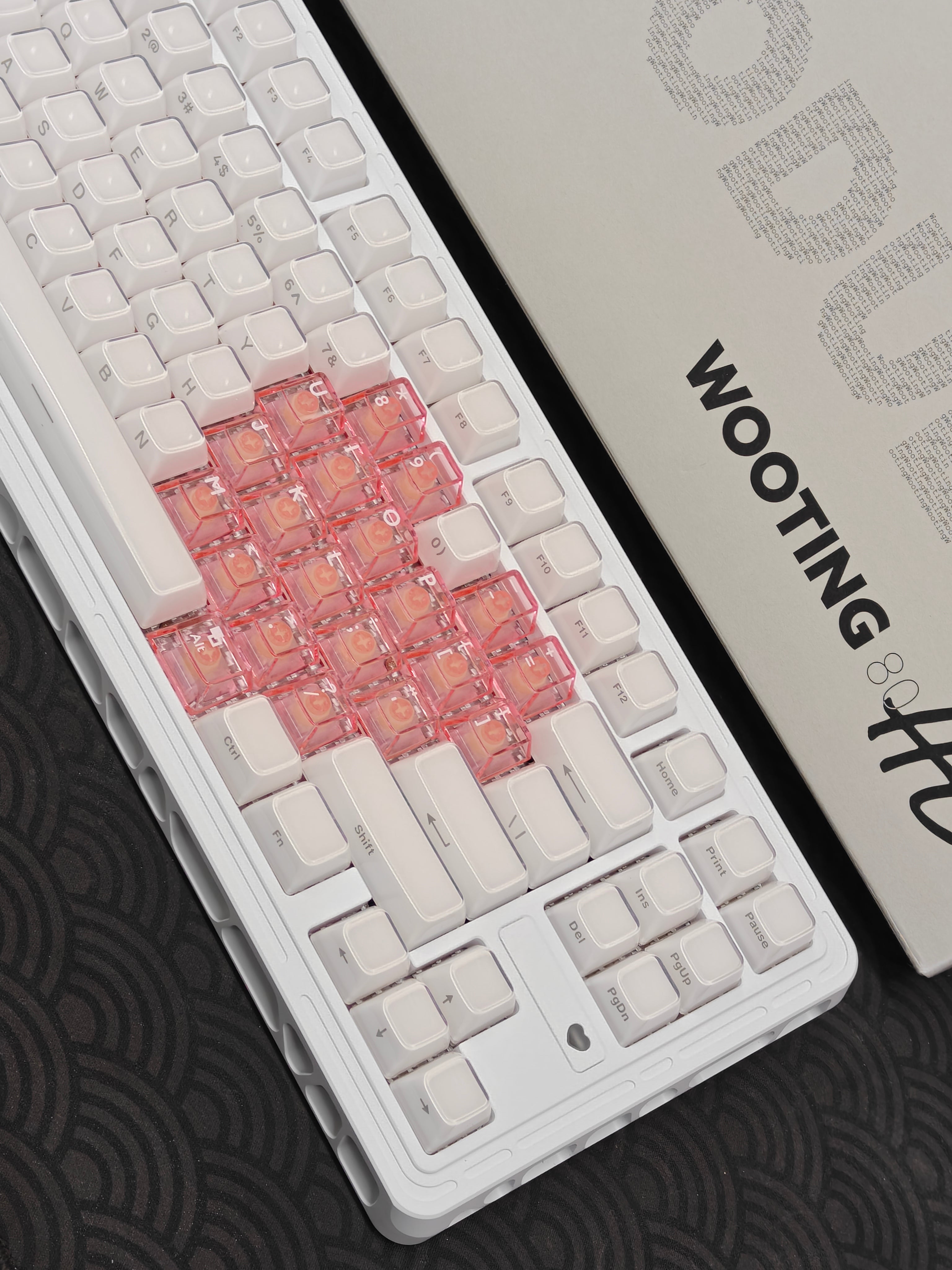 [Custom] [DIY]Wooting 80HE Low-latency 80% Custom Gaming HE Keyboard