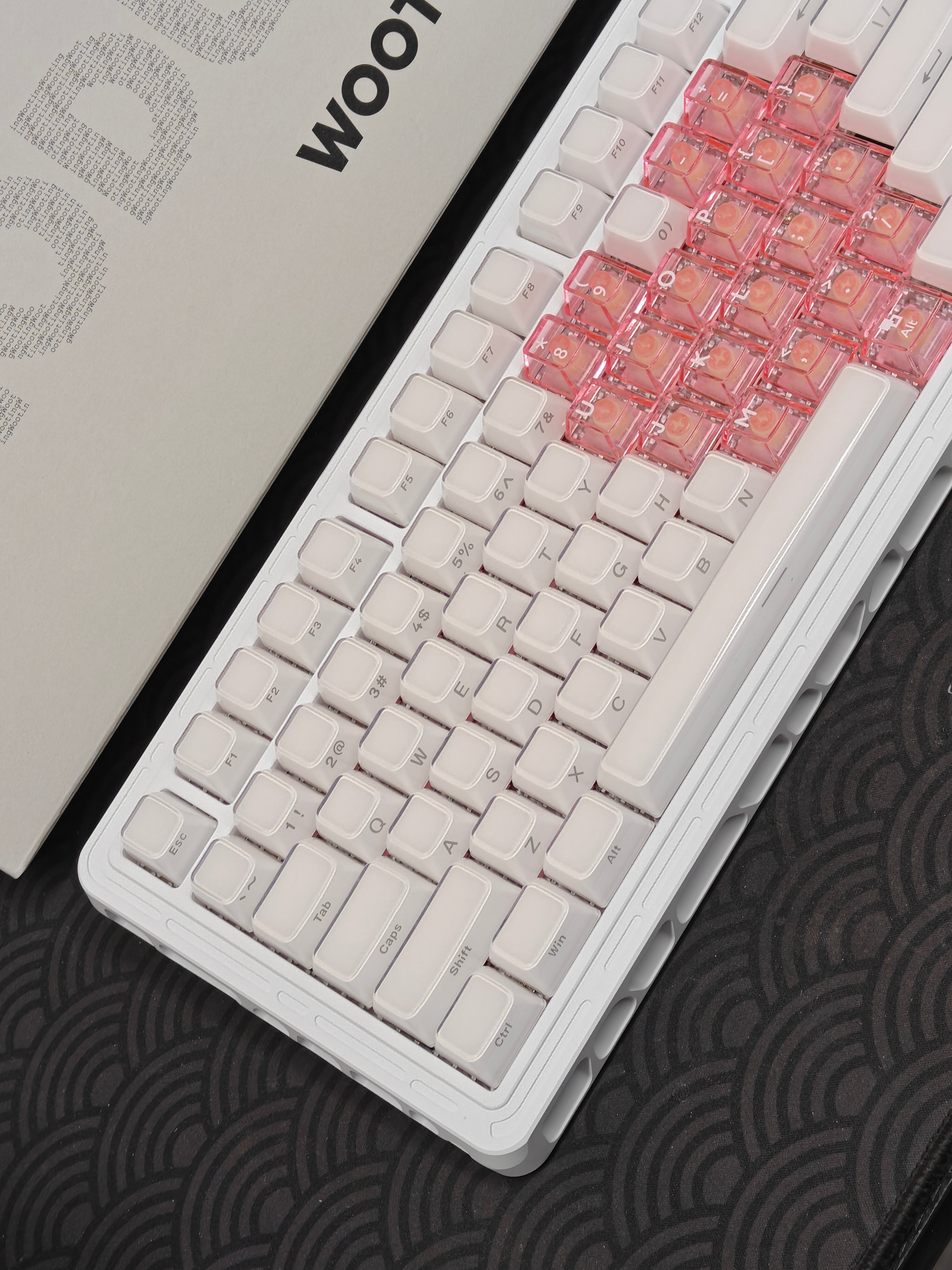 [Custom] [DIY]Wooting 80HE Low-latency 80% Custom Gaming HE Keyboard