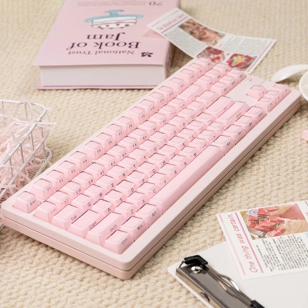 Keycaps crystal PBT  Keycaps side engraved