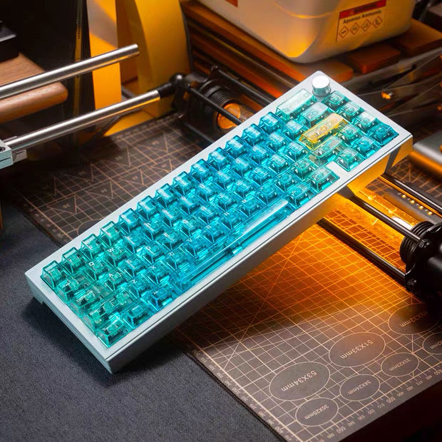 Keycaps Transparent PBT Keycaps