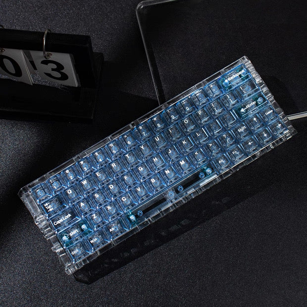 Keycaps Transparent PBT Keycaps
