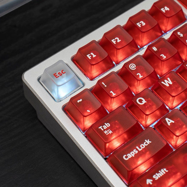 Keycaps Frosted Transparent Keycaps