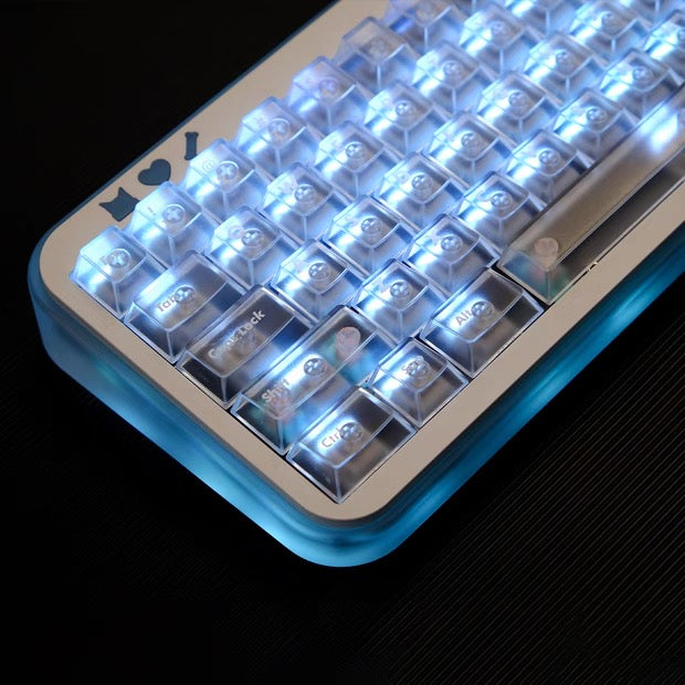 Keycaps Frosted Transparent Keycaps