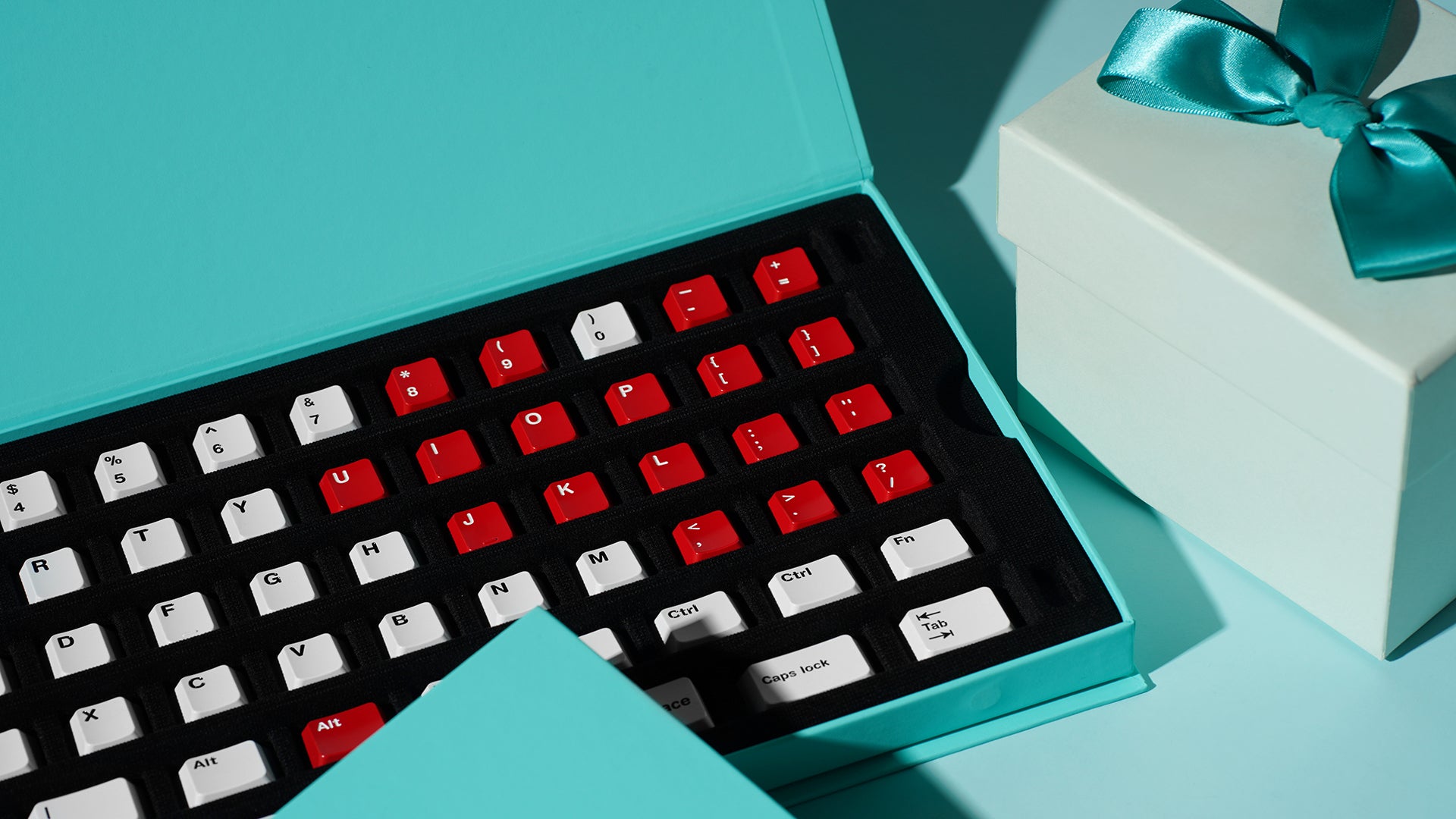 Zoom64 MCap Aluminum Keycaps – Candy Red Edition