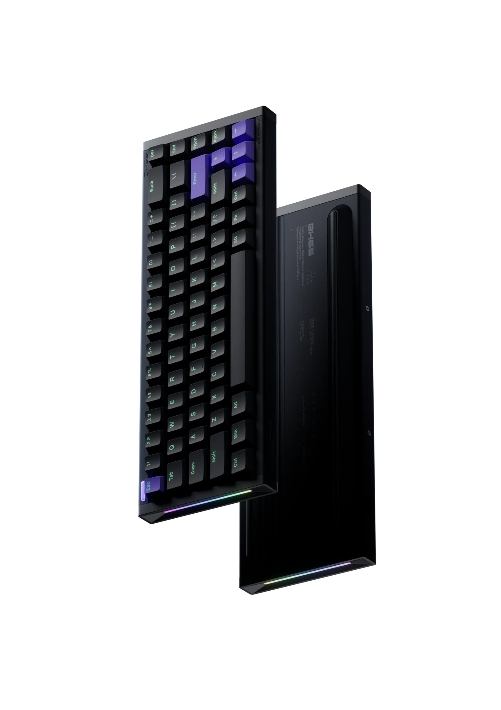 NuPhy X BH65 Magnetic Jade Gaming Switch 8K Wired Aluminium Keyboard