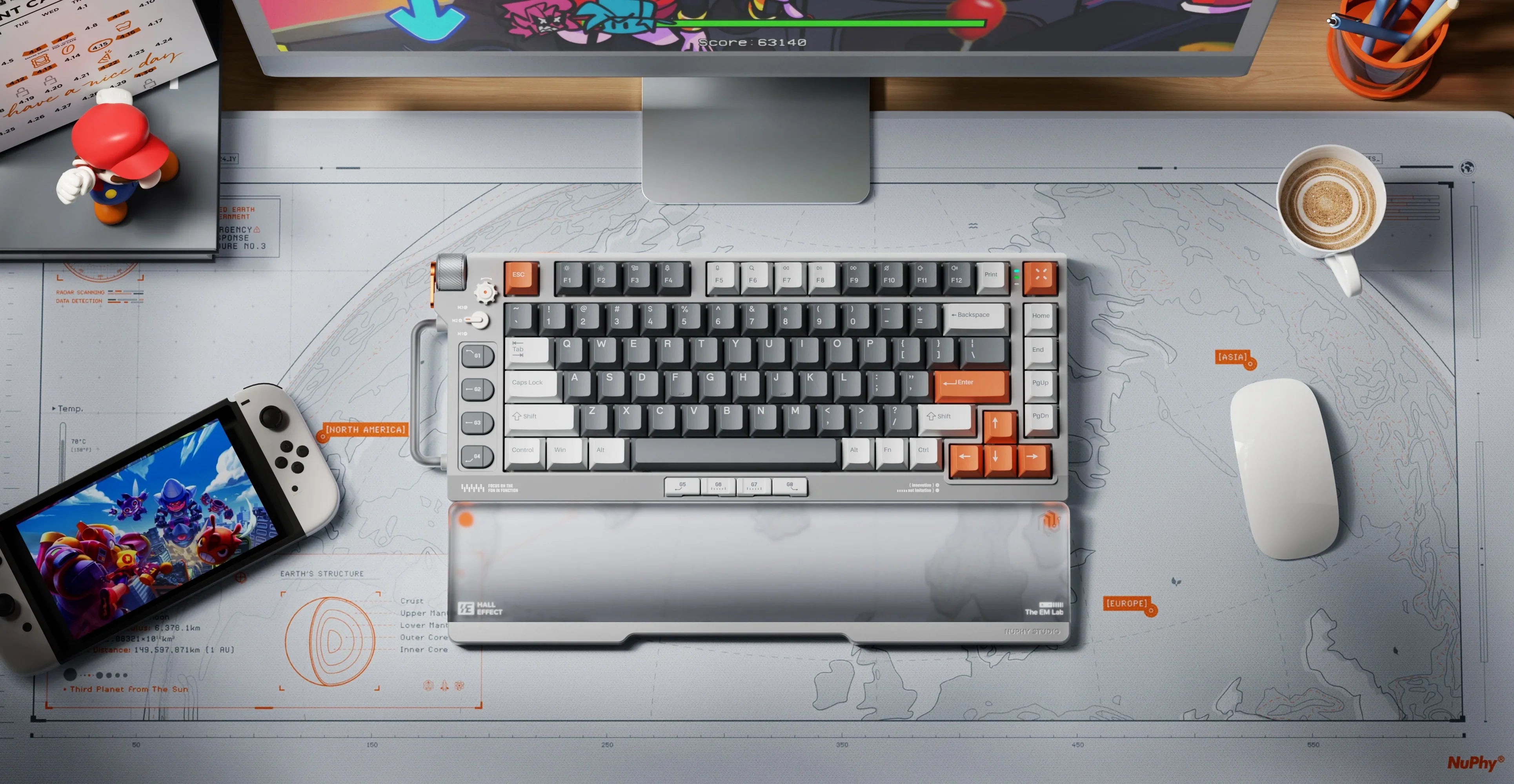 NuPhy Field75 HE Magnetic Switch Gaming Keyboard