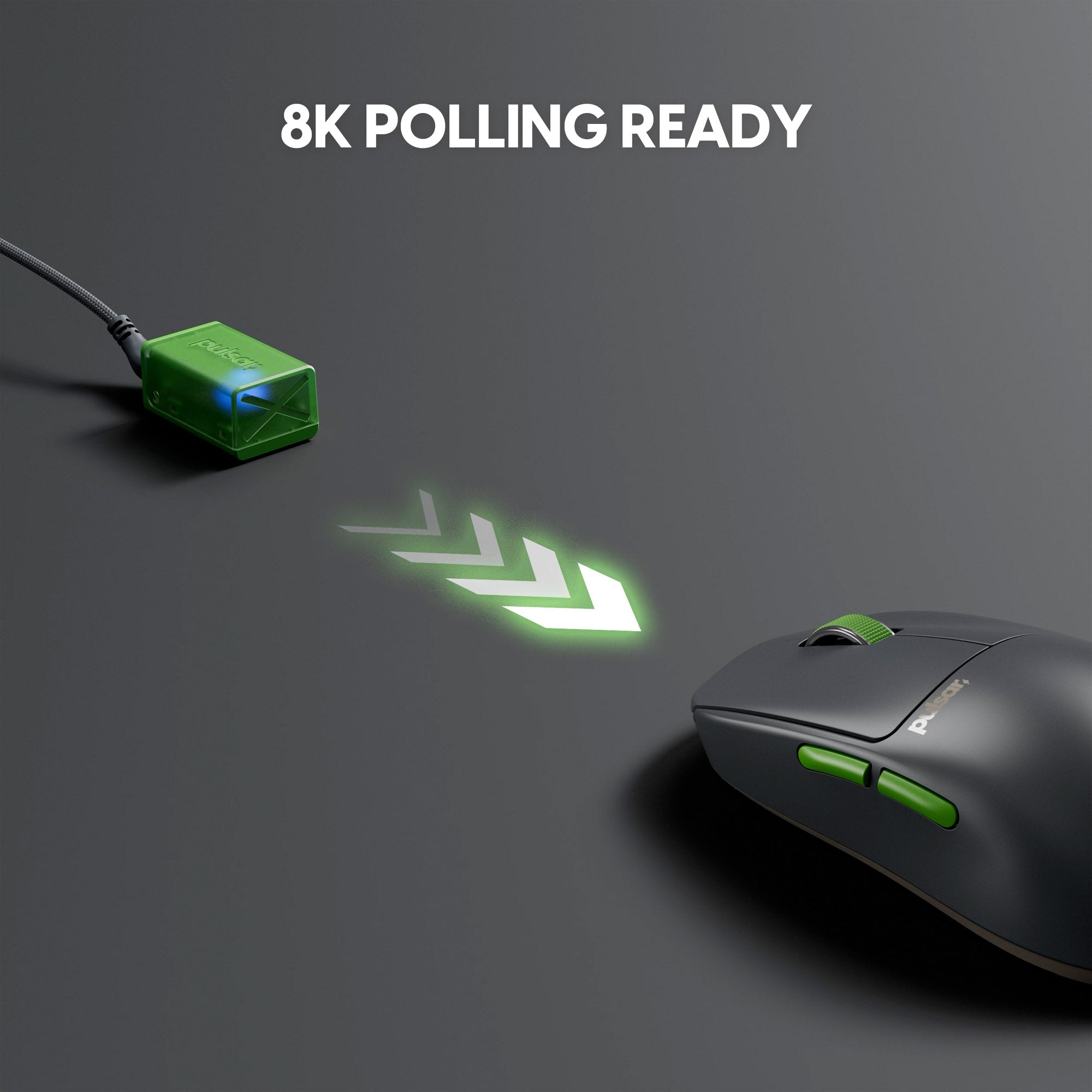 Pulsar X2 CrazyLight 8K 35g Ultra-Lightweight Wireless Gaming Mouse
