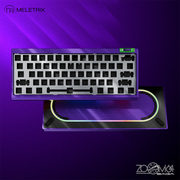 Zoom64 Case Kit Custom Keyboard Kit (Case Only)-Neon Violet