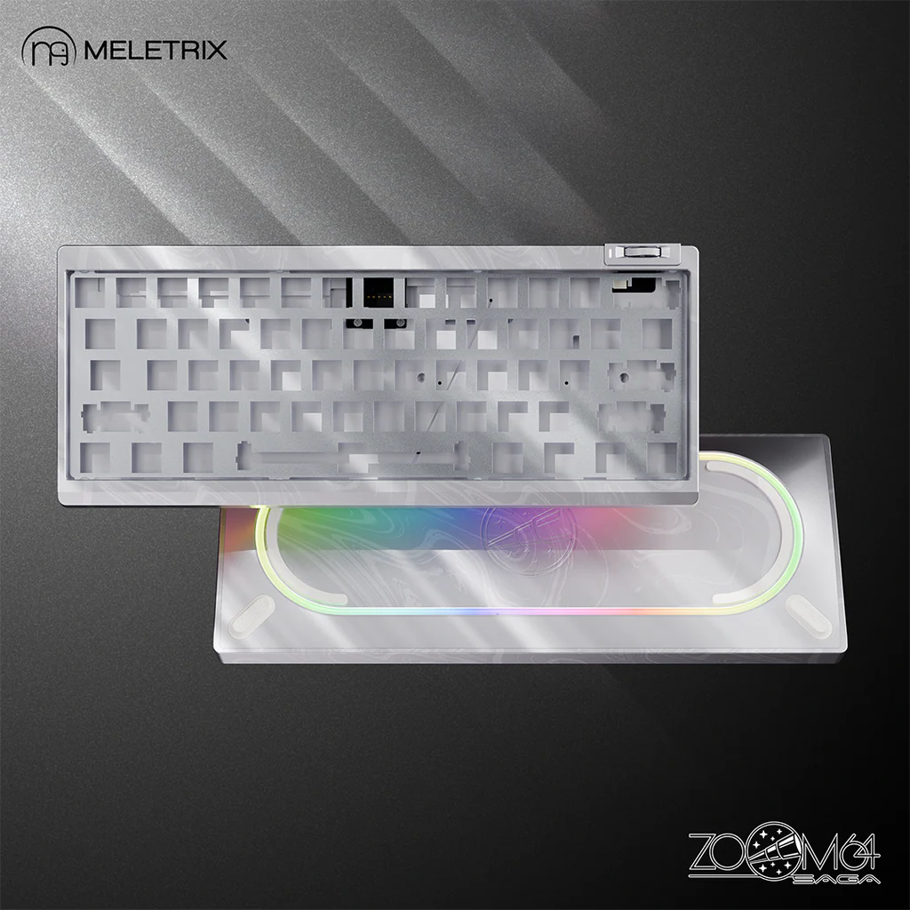 Zoom64 Case Kit Custom Keyboard Kit (Case Only)-Forged Flow