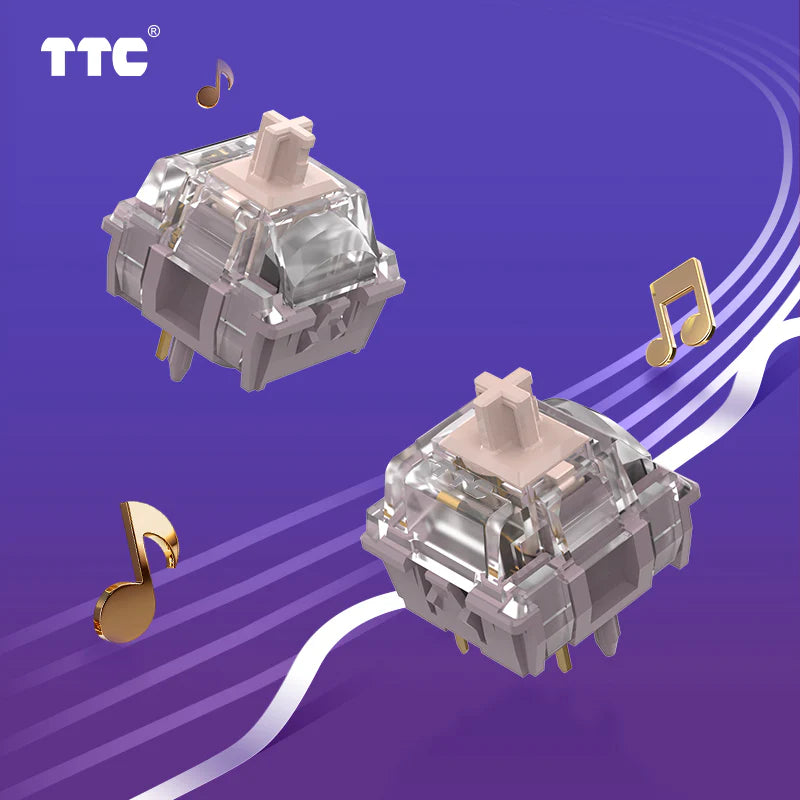 TTC Fast Gold V2 Mechanical Switches