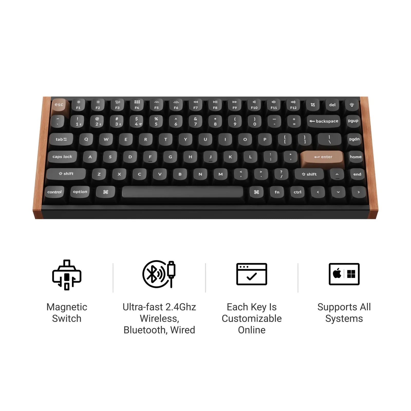 Keychron K2 HE Wireless Magnetic Switch Keyboard